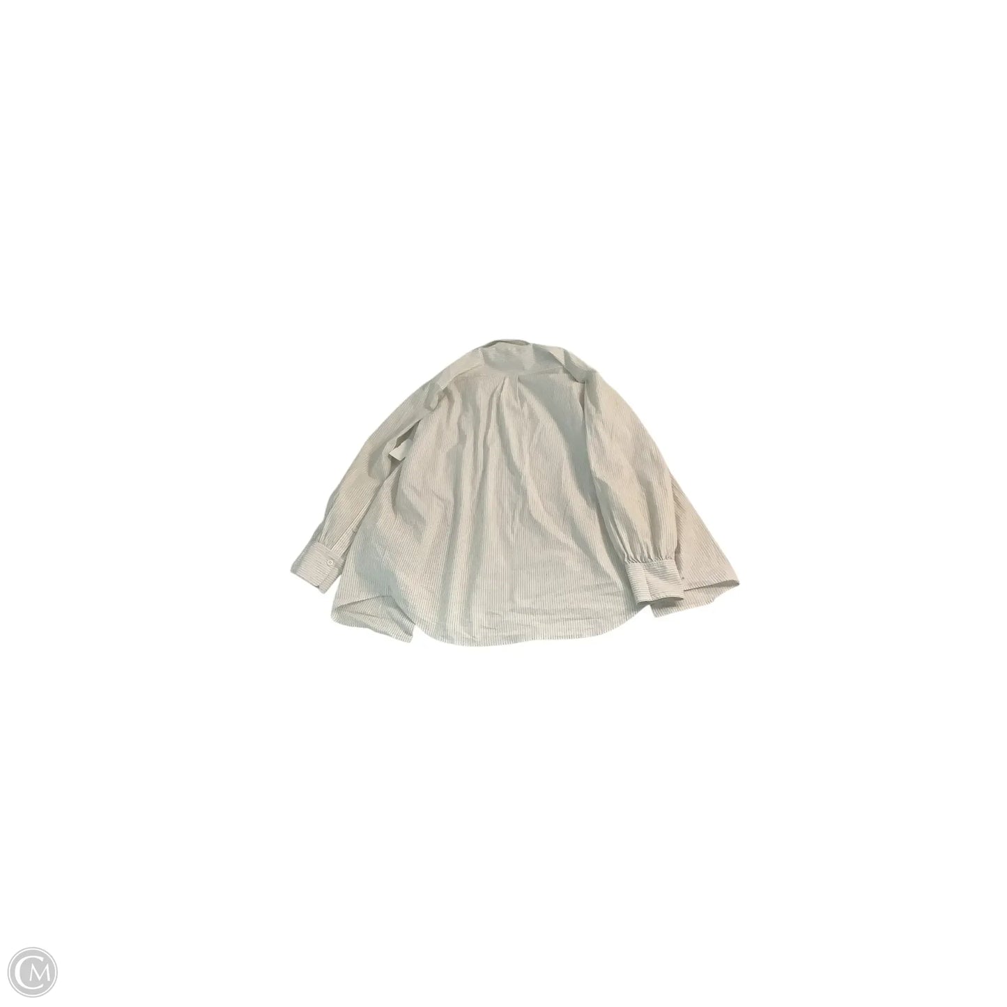 Top Long Sleeve Basic By Frame In Striped Pattern, Size: S