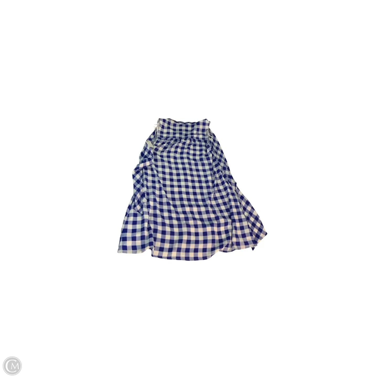 Dress Casual Midi By Cece In Blue & White, Size: 4