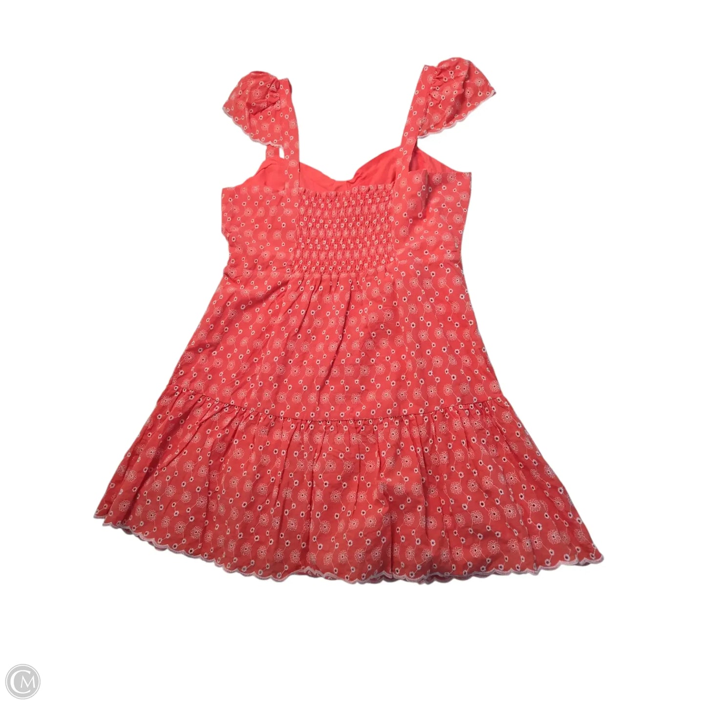 Dress Casual Midi By Betsey Johnson In Coral, Size: Xl