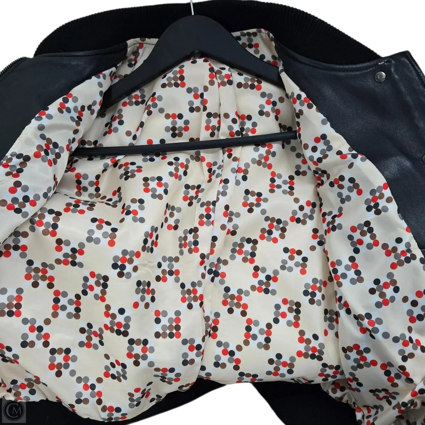 Jacket Other By Clothes Mentor In Black & Cream, Size: Xl