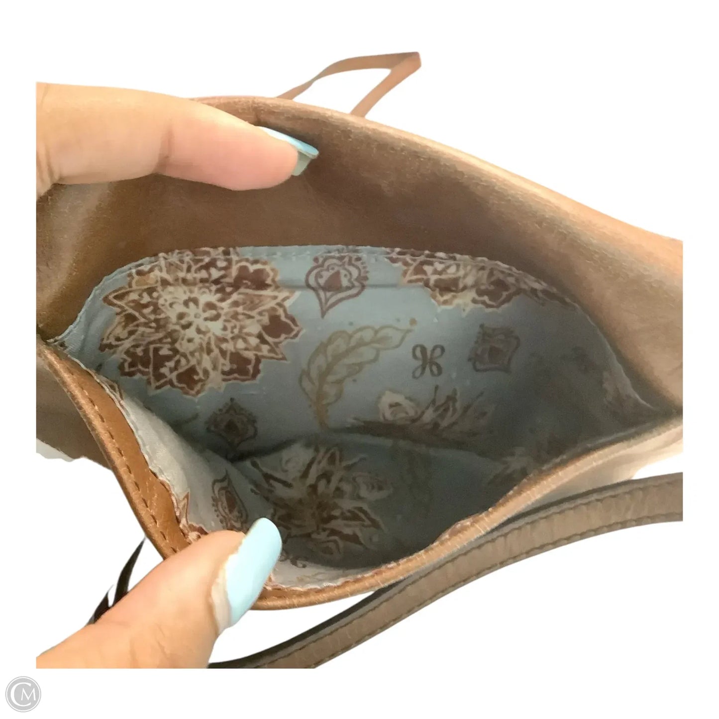 Handbag Leather By Hobo Intl, Size: Small