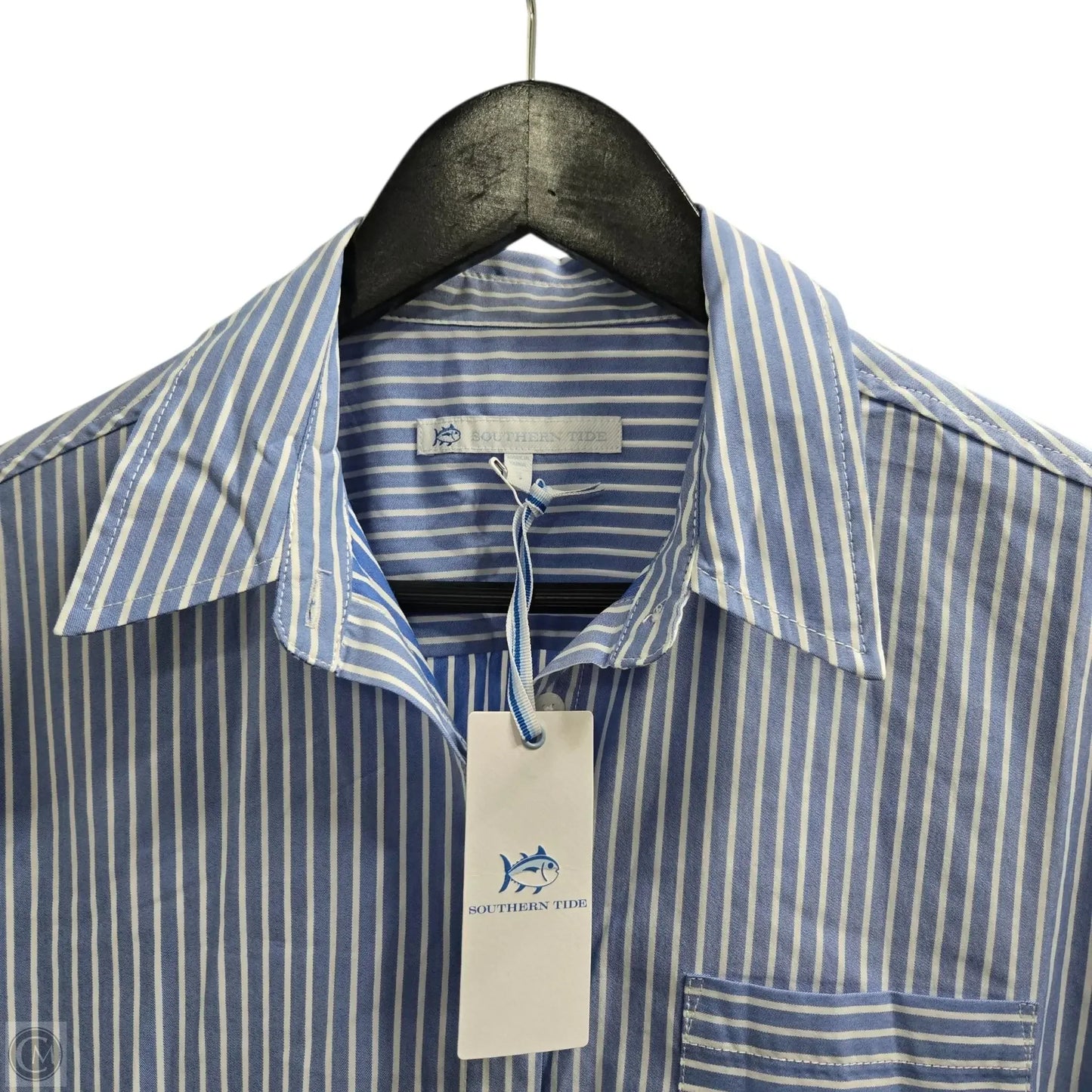 Dress Casual Midi By Southern Tide In Blue, Size: S