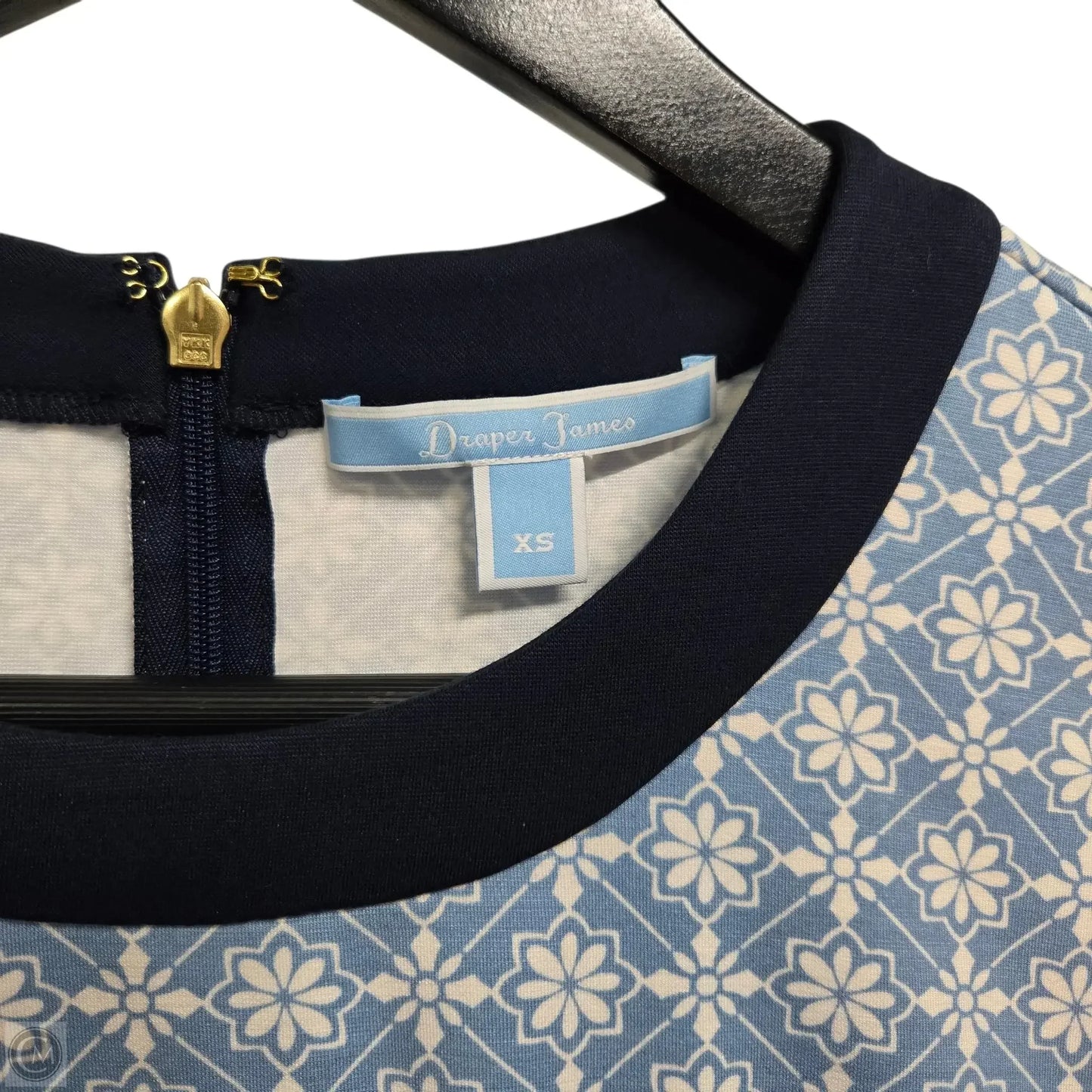 Dress Casual Midi By Draper James In Blue, Size: Xs