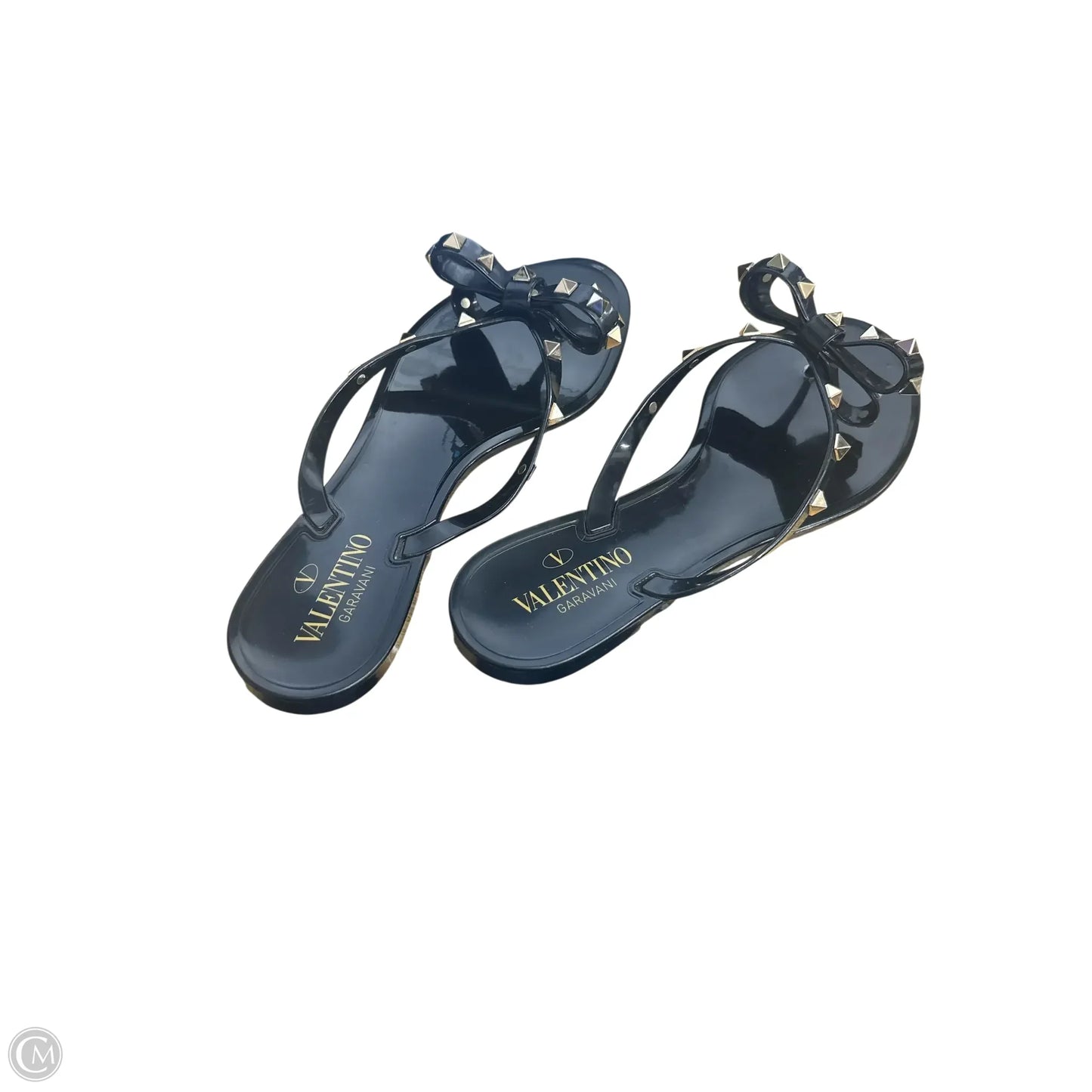 Sandals Luxury Designer By Valentino-garavani In Black