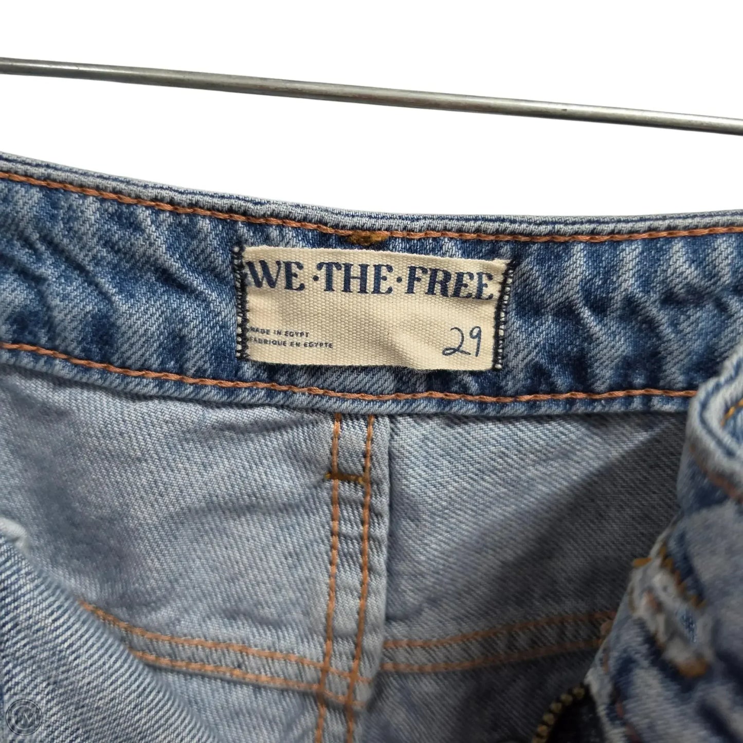 Jeans Straight By We The Free In Blue, Size: 8