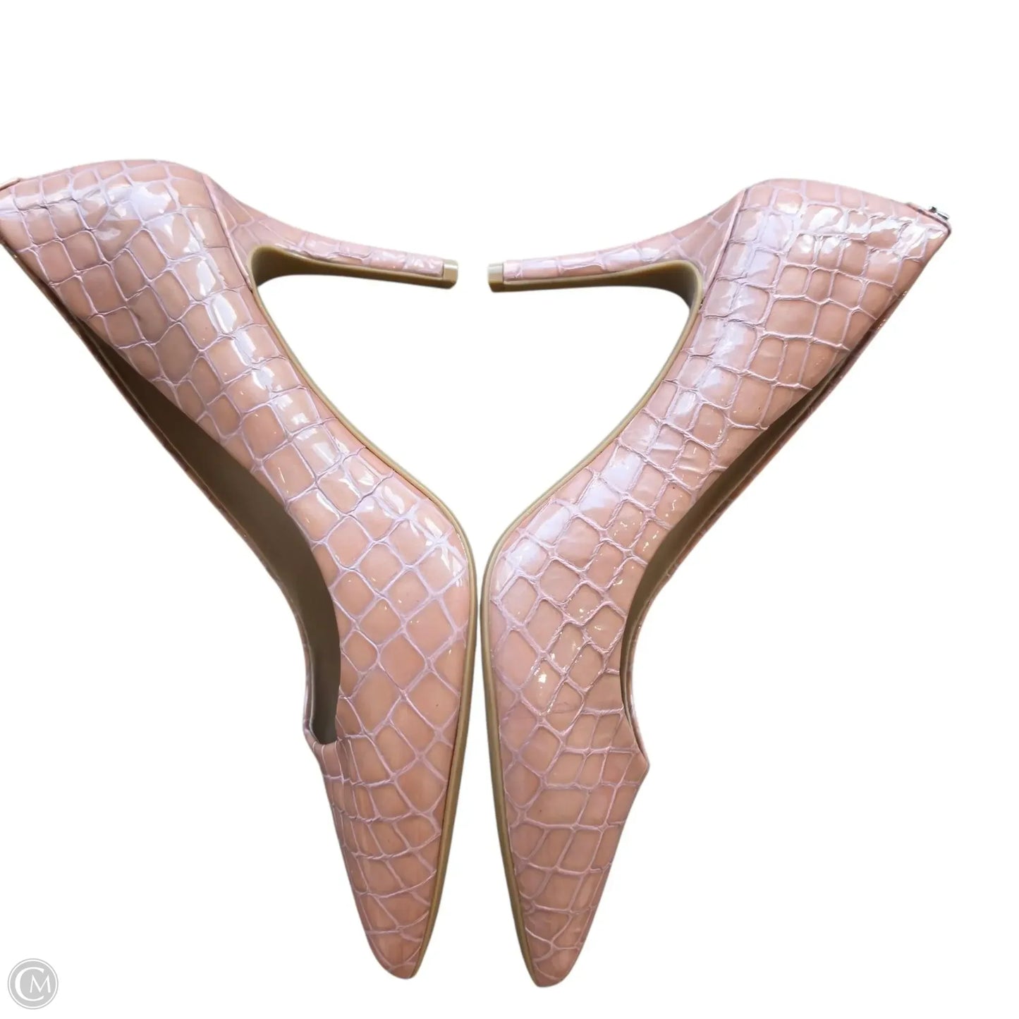 Shoes Designer By Karl Lagerfeld In Pink, Size: 7.5