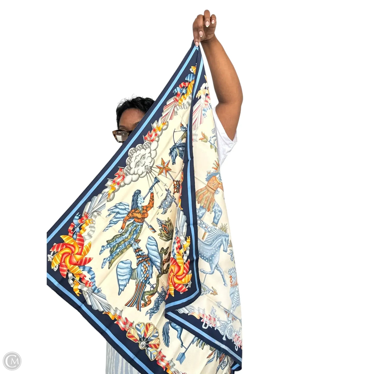 Scarf Luxury Designer By Hermes