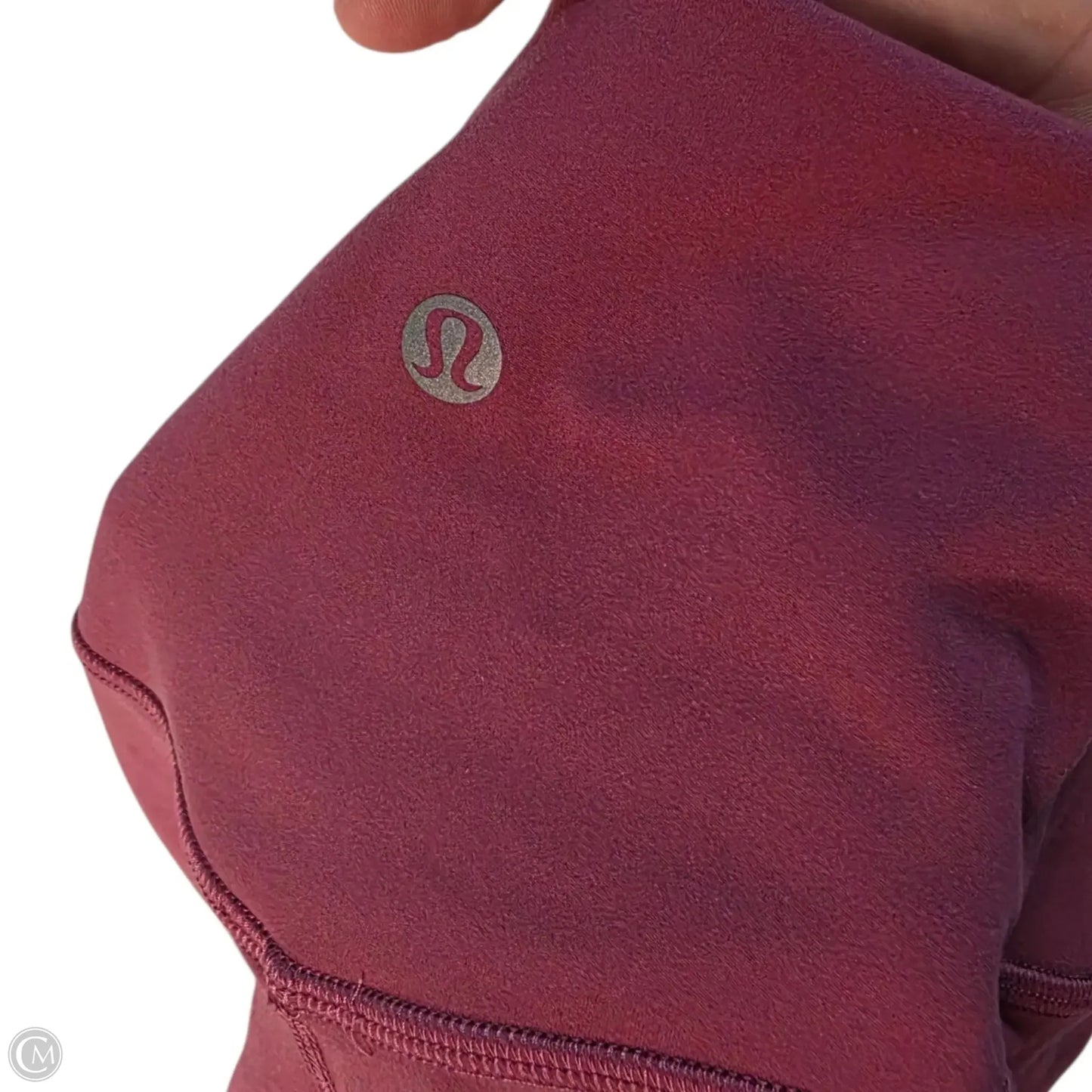 Athletic Shorts By Lululemon In Pink, Size: 4