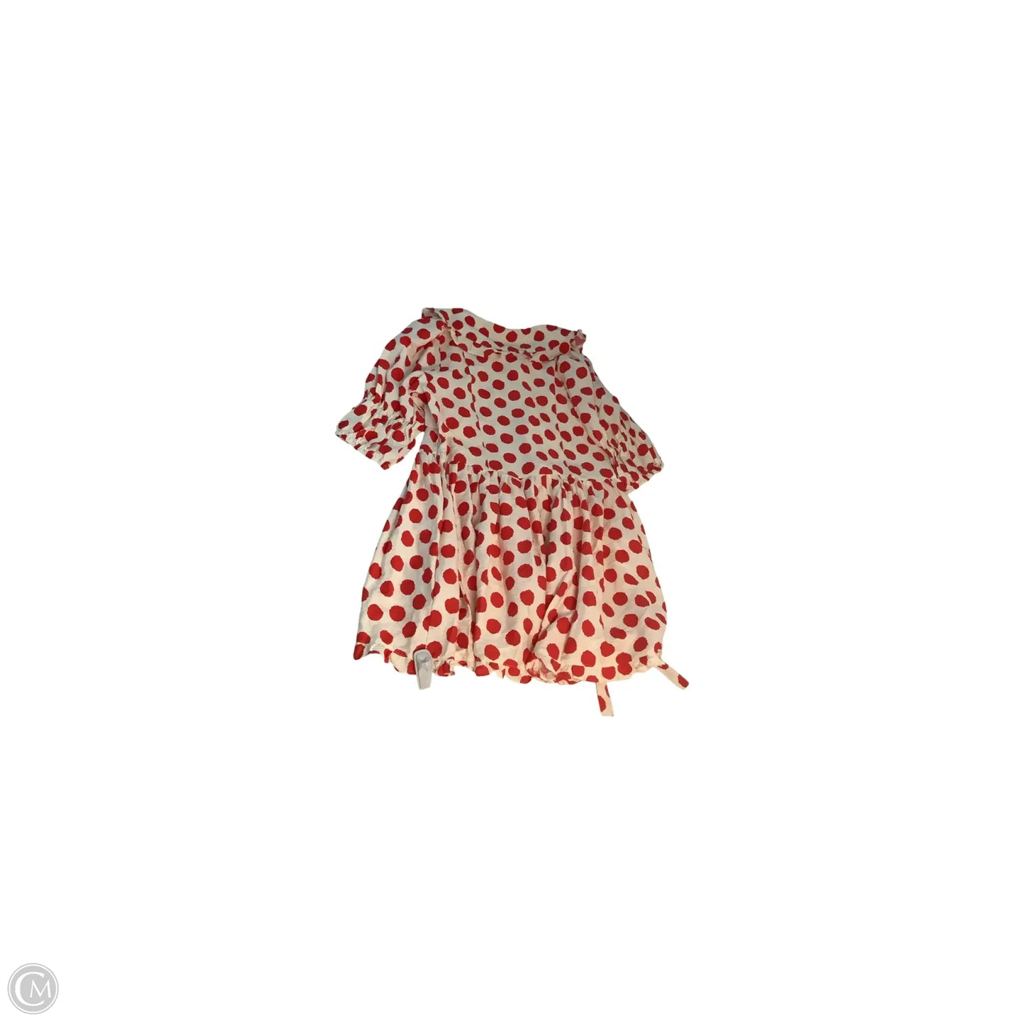 Dress Casual Midi By Umgee In Polkadot Pattern, Size: L