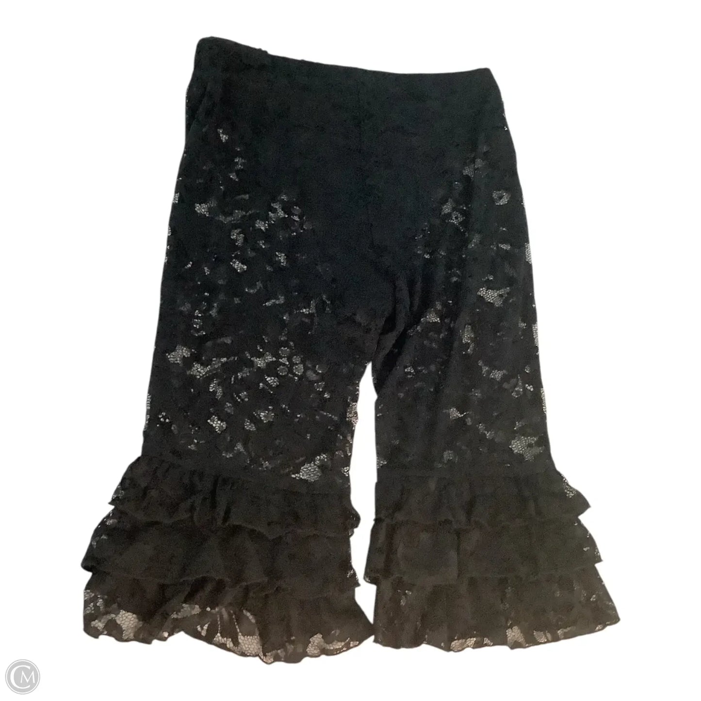 Capris By Shein In Black, Size: Xxl