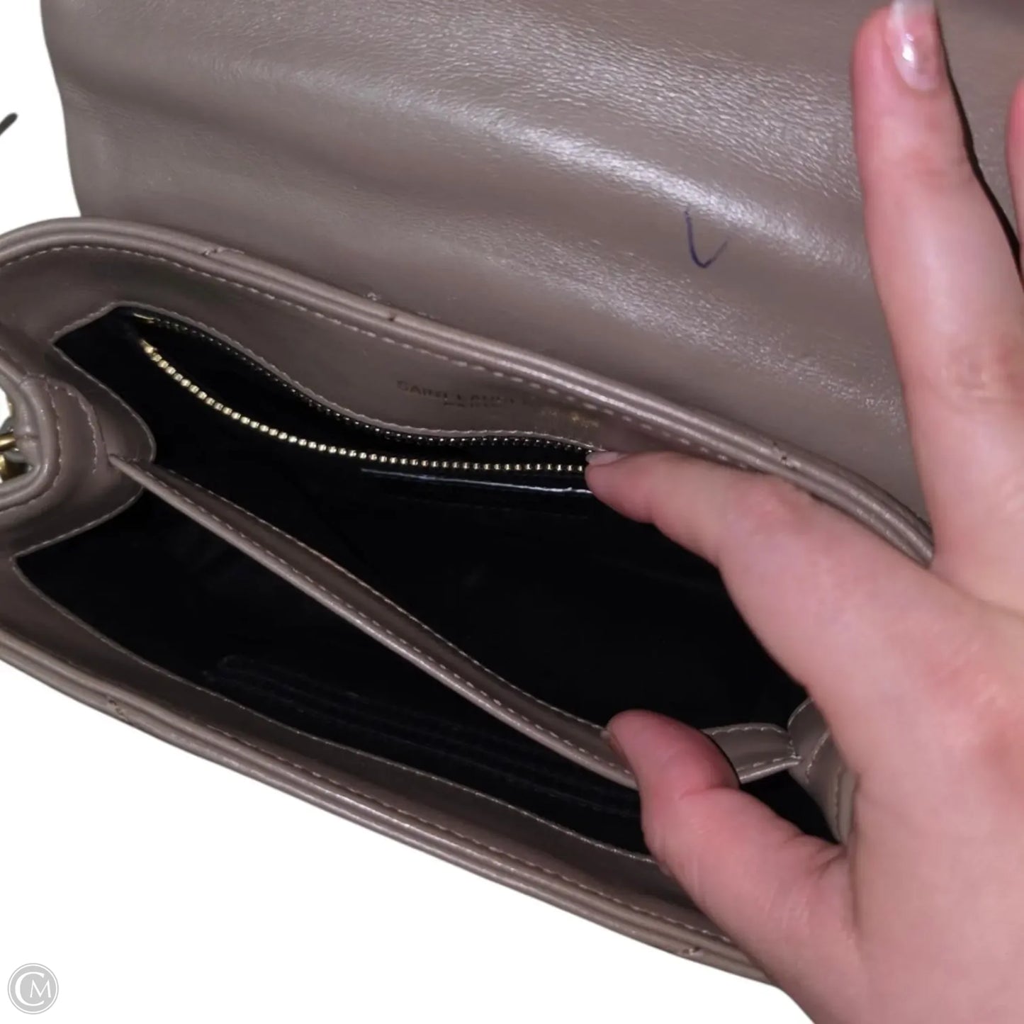 Handbag Luxury Designer By Yves Saint Laurent, Size: Small