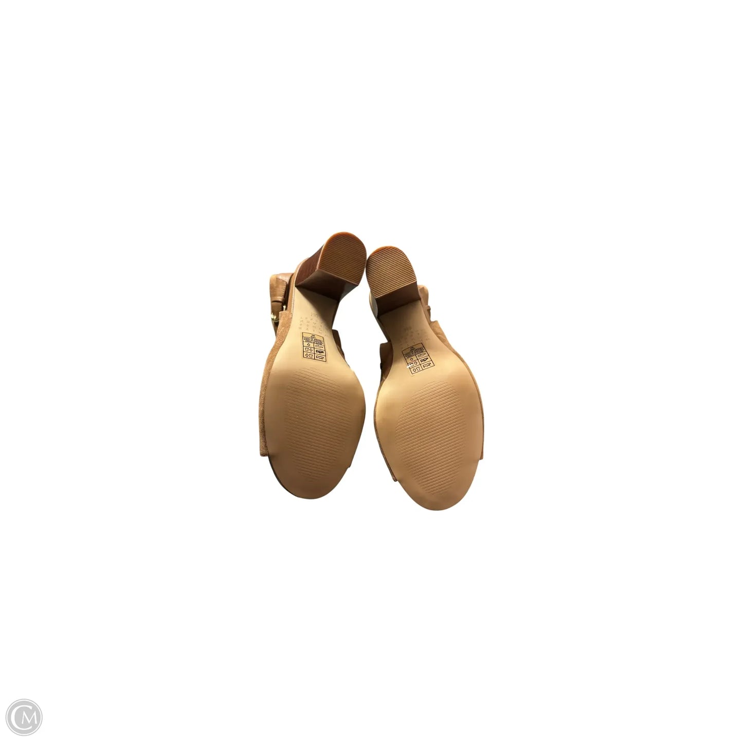 Shoes Heels Block By White House Black Market In Tan, Size: 9