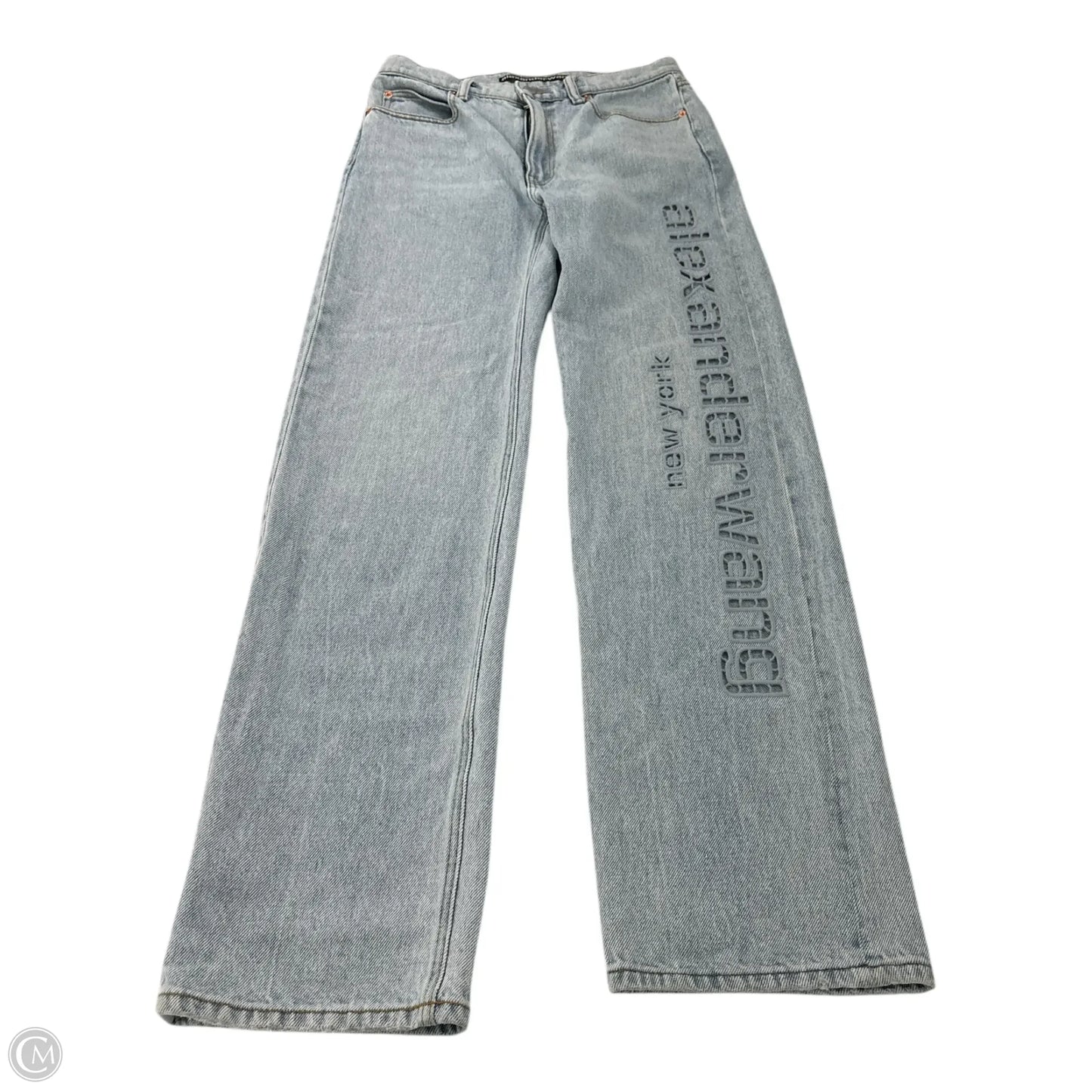Jeans Luxury Designer By Alexander Wang In Blue, Size: 2