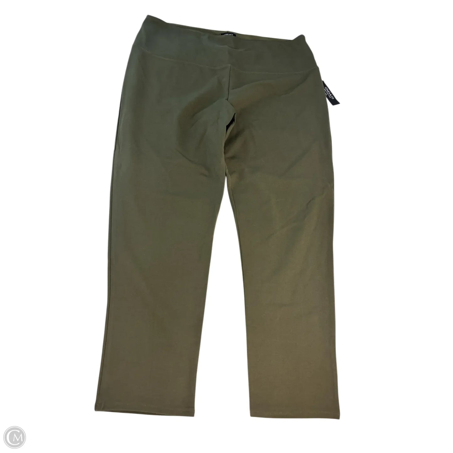 Pants Leggings By Jones And Co In Green, Size: 3x