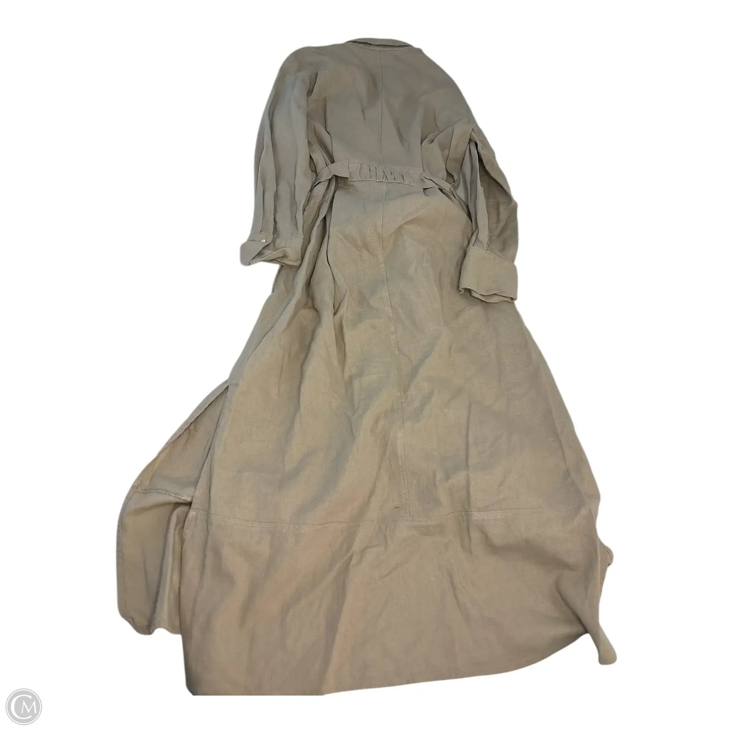 Dress Casual Maxi By Zara In Tan, Size: S