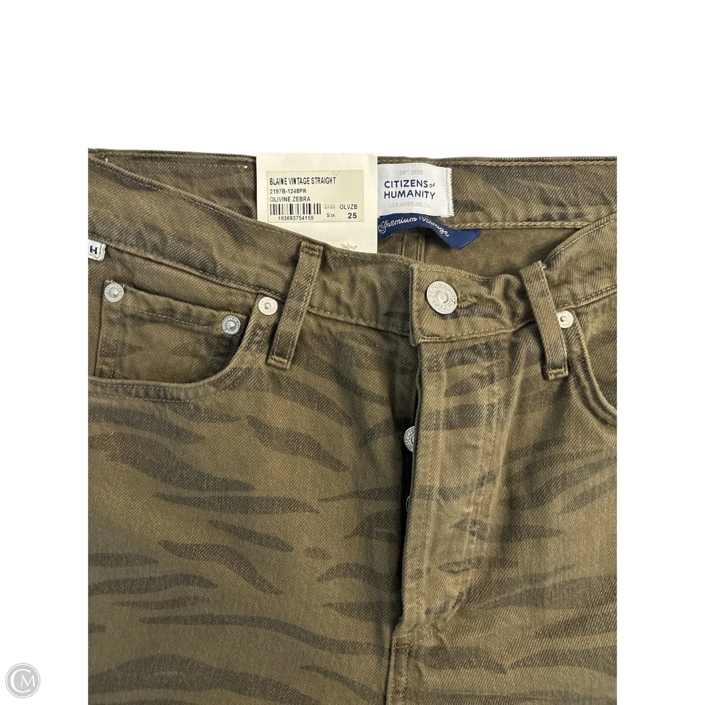 Jeans Straight By Citizens Of Humanity In Green, Size: 2