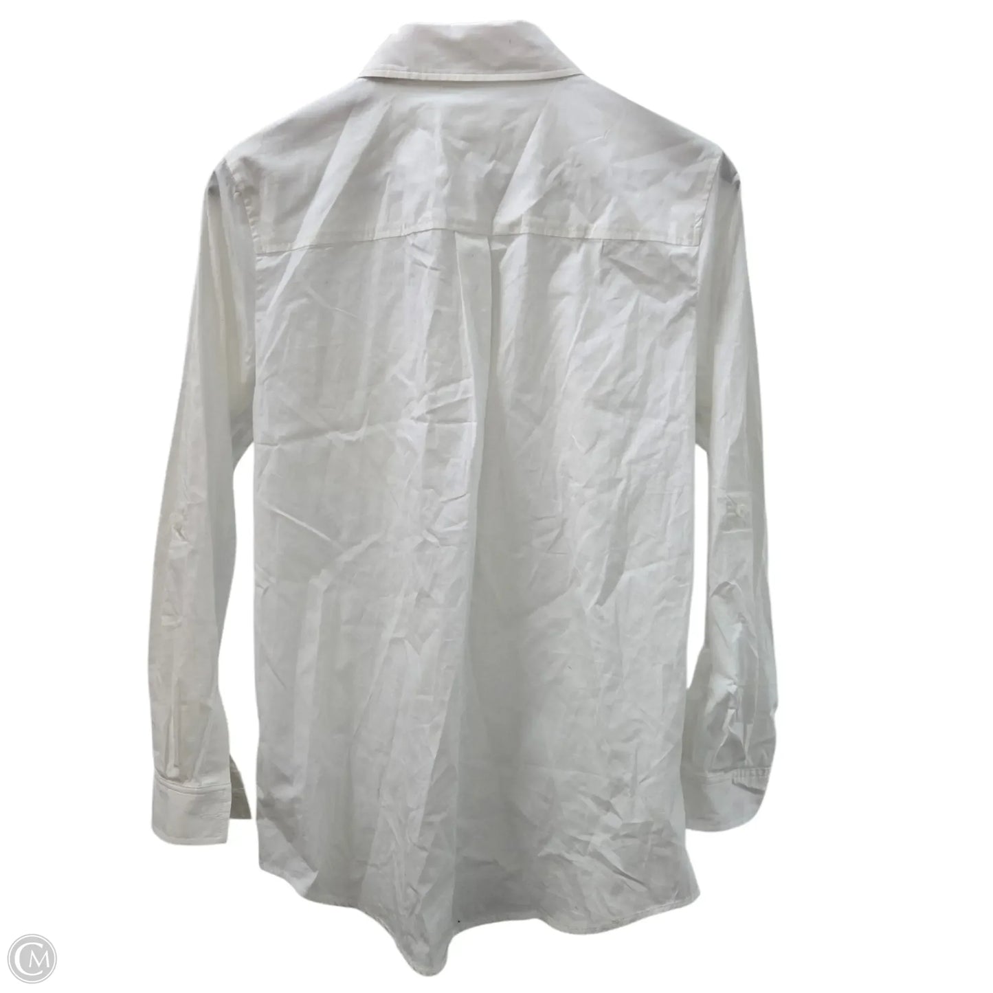 Top Long Sleeve Basic By Michael By Michael Kors In Cream, Size: S