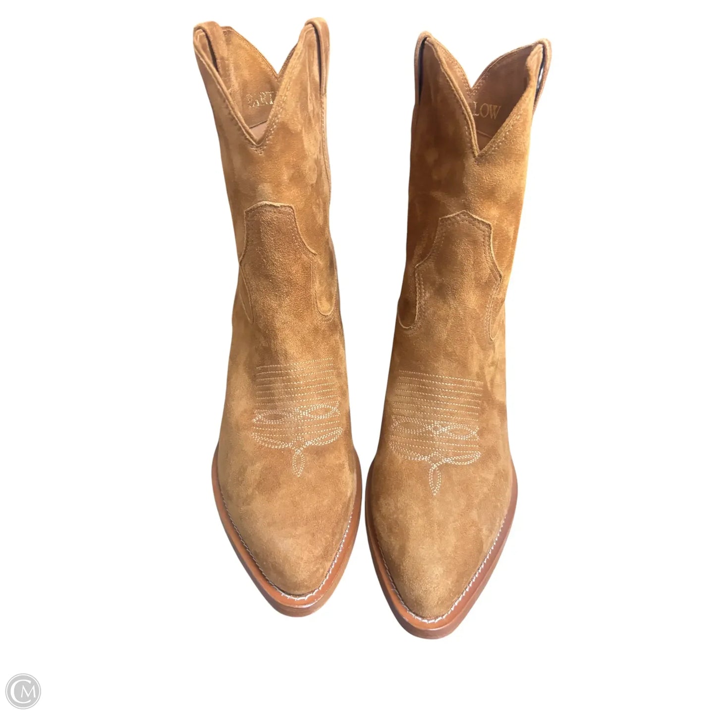 Boots Western By PARTLOW In Brown, Size: 10.5