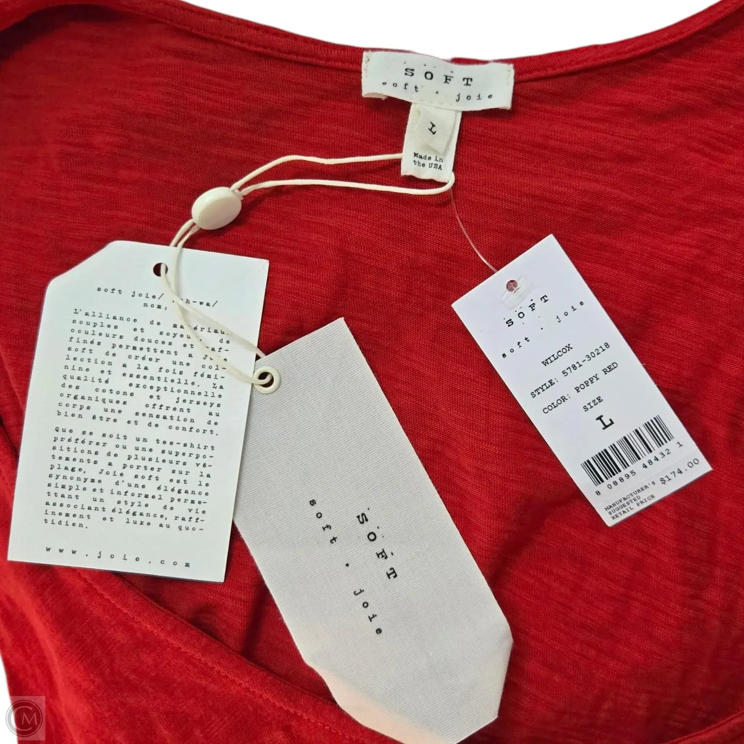 Dress Casual Maxi By Joie In Red, Size: L