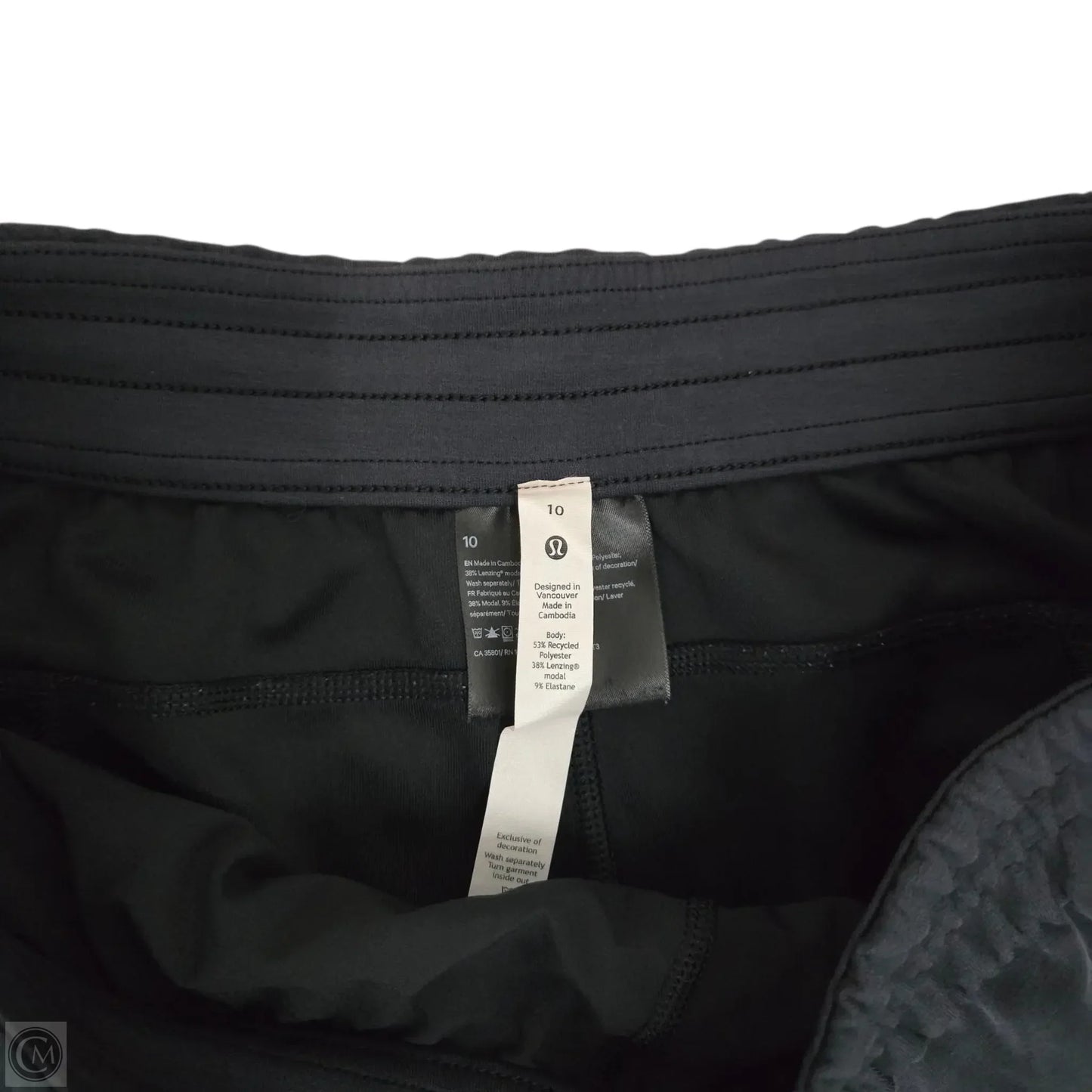 Athletic Pants By Lululemon In Black, Size: 10