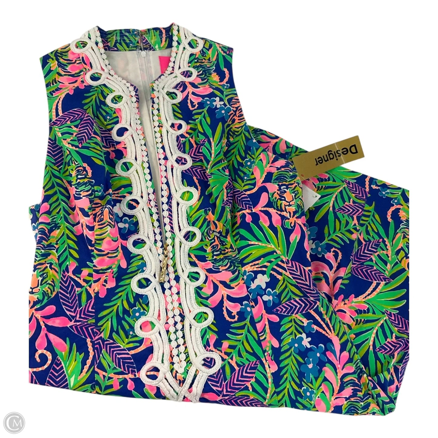 Dress Designer By Lilly Pulitzer In Animal Print, Size: 6