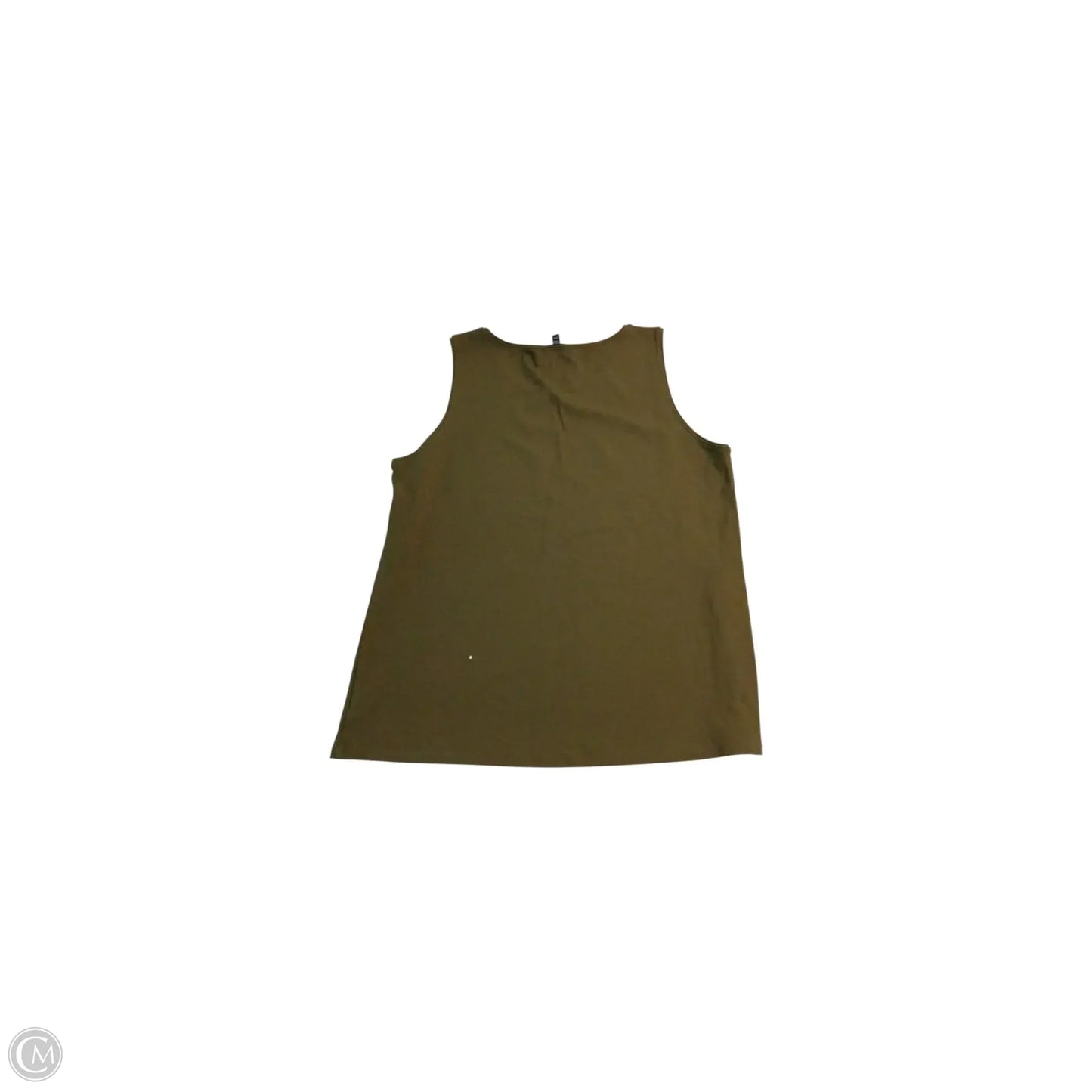 Top Sleeveless Basic By Eileen Fisher In Green, Size: Mp