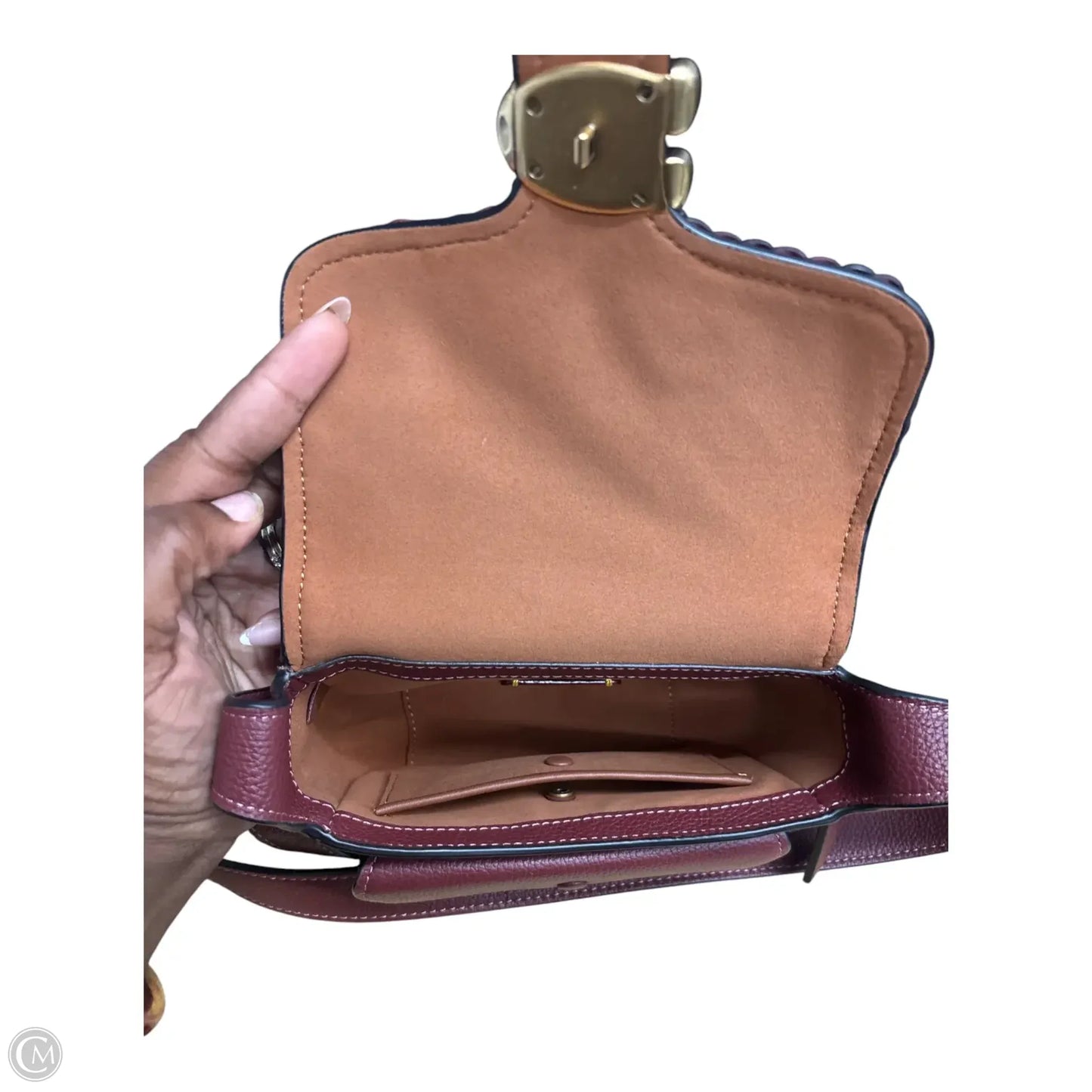 Handbag Designer By Coach, Size: Small