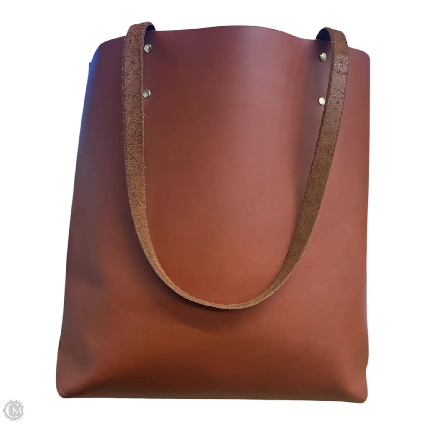 Handbag Leather By Clothes Mentor, Size: Large