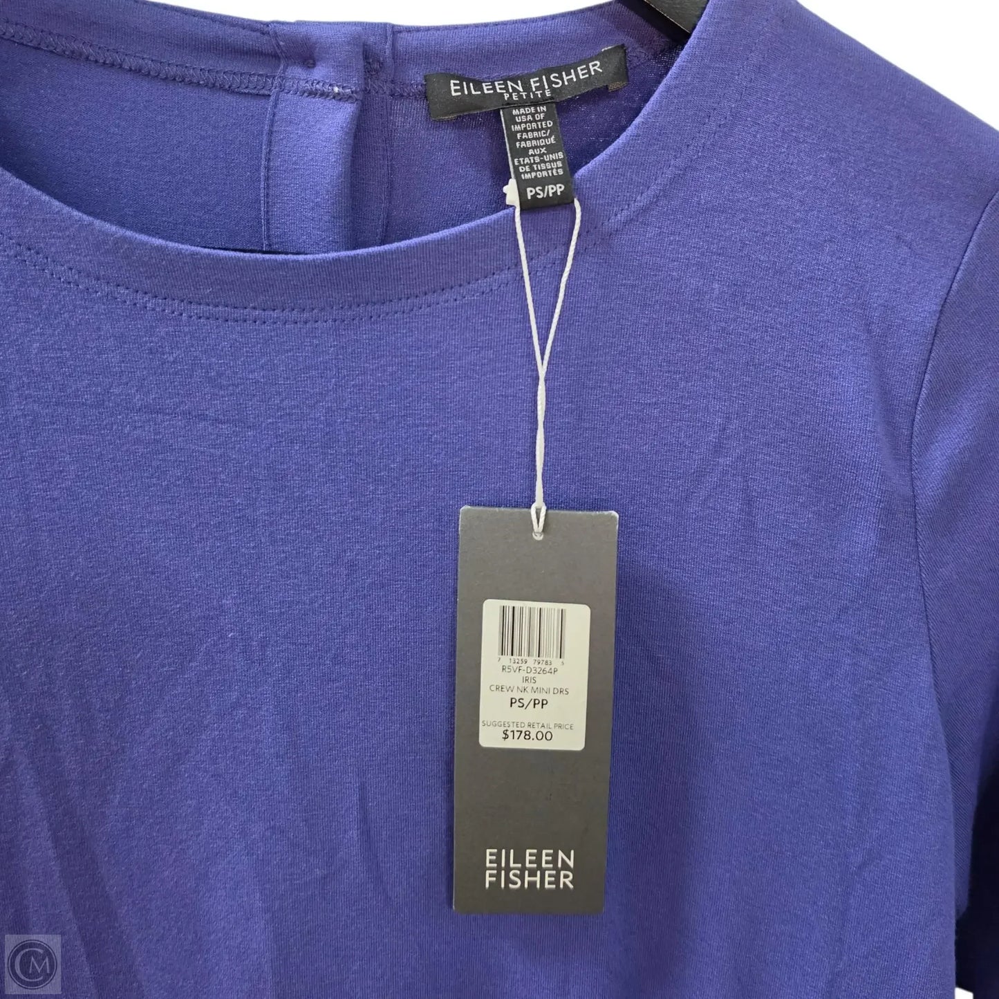 Dress Casual Midi By Eileen Fisher In Purple, Size: Sp