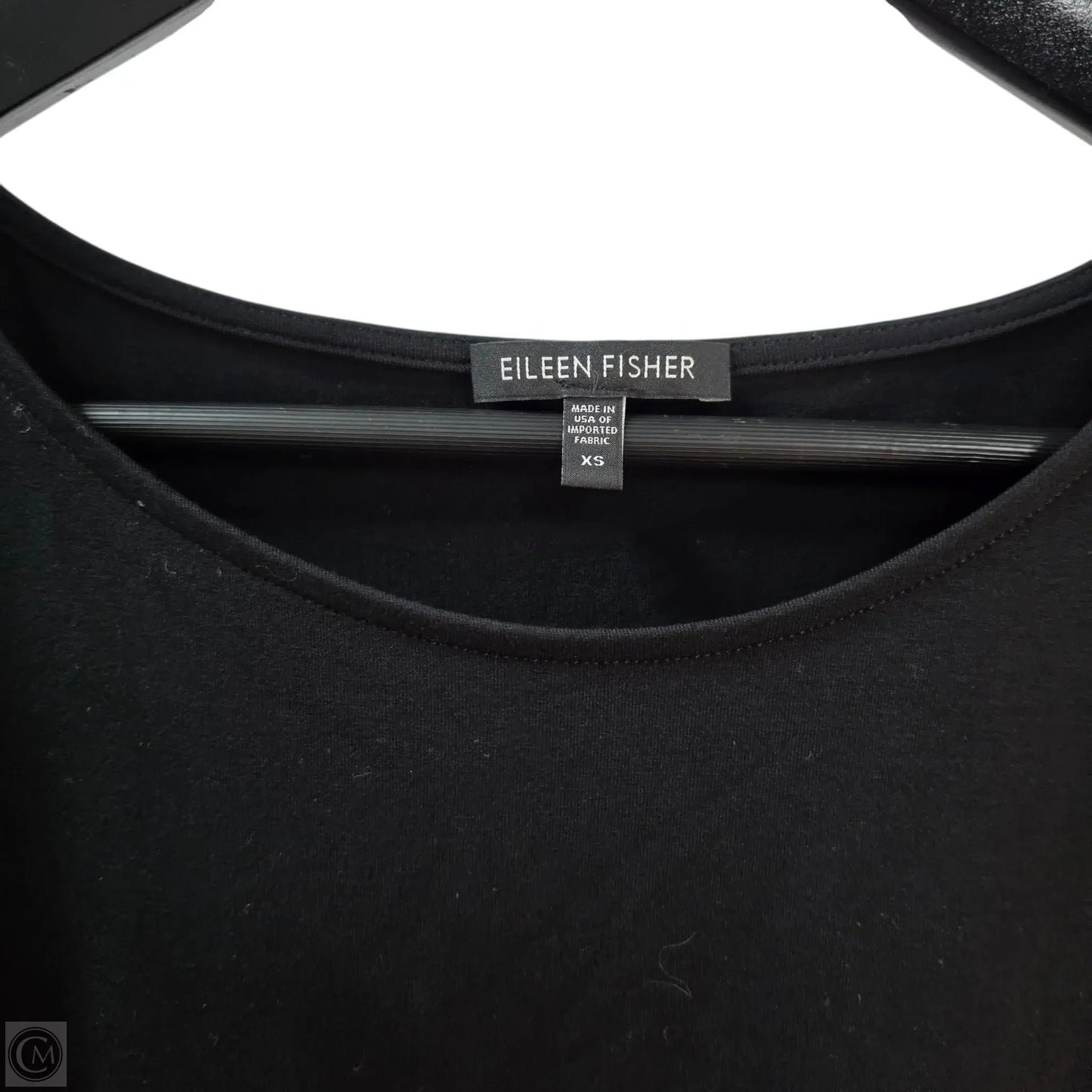 Dress Casual Midi By Eileen Fisher In Black, Size: Xs