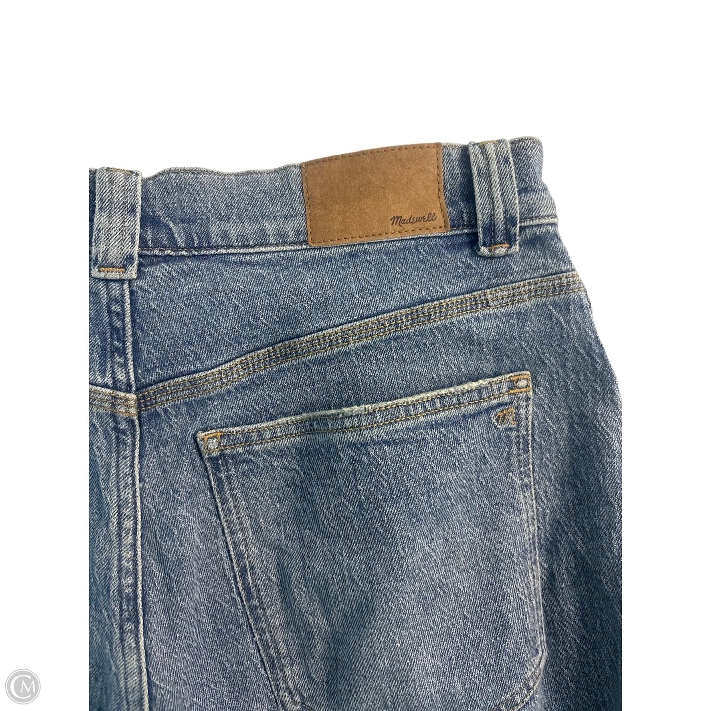 Jeans Wide Leg By Madewell In Blue, Size: 8