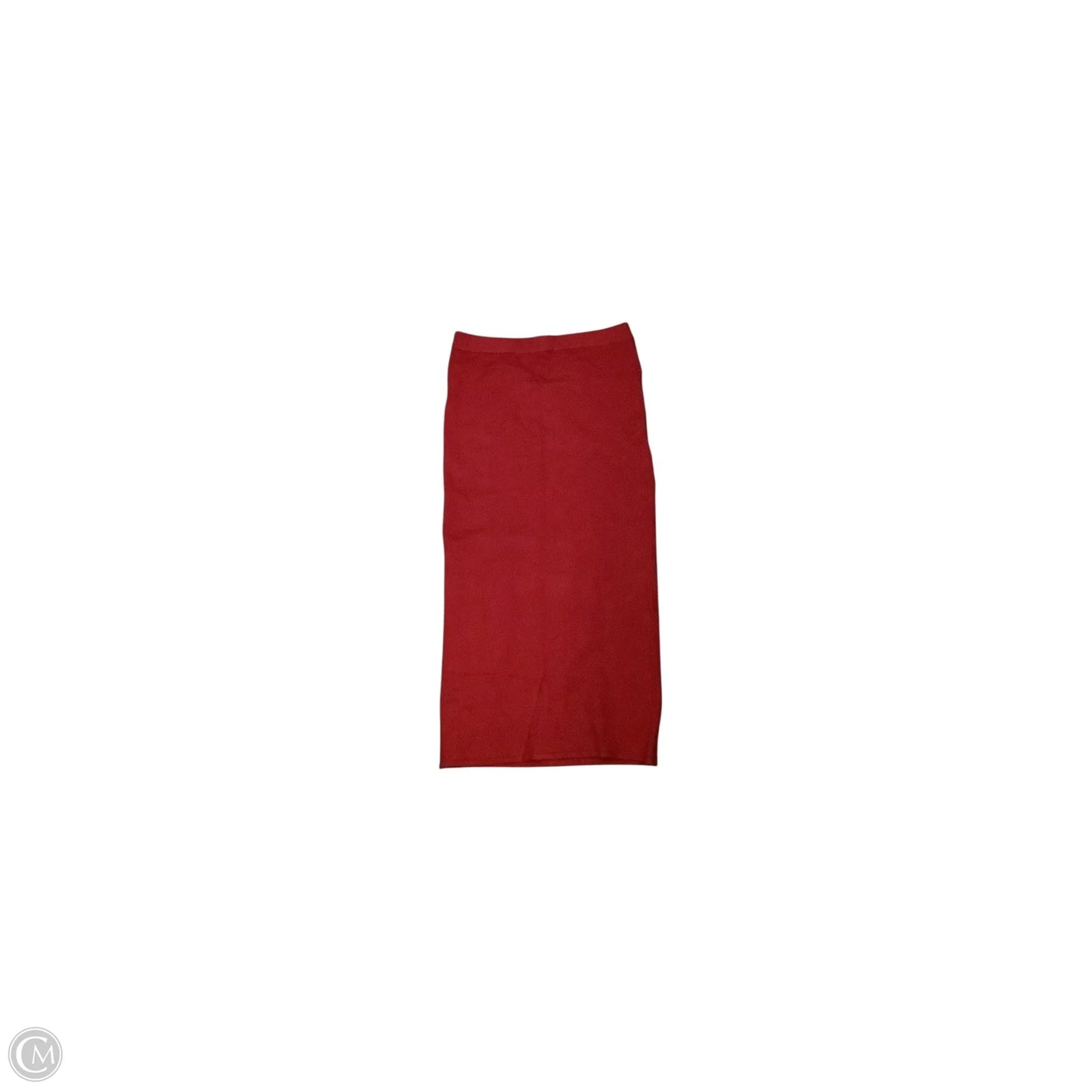 Skirt Midi By Gap In Red, Size: Xs