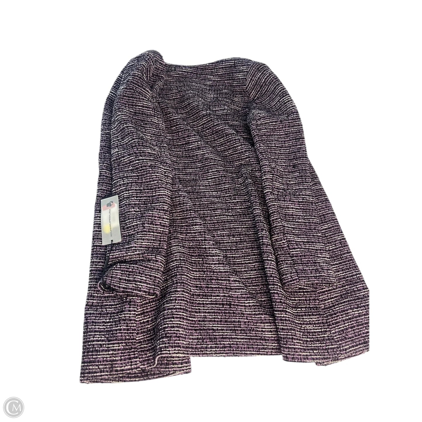 Blazer Designer By Karl Lagerfeld In Purple, Size: S