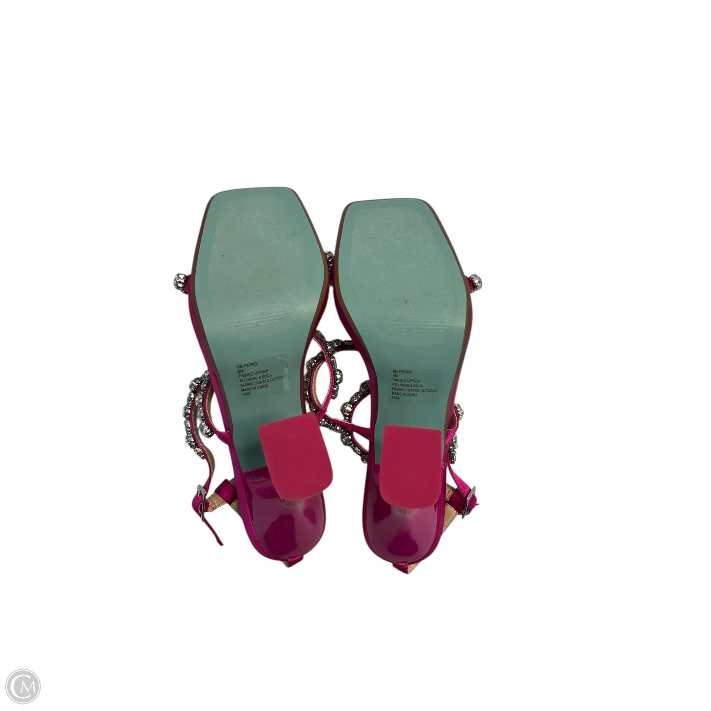 Shoes Heels Stiletto By Betsey Johnson In Pink, Size: 8