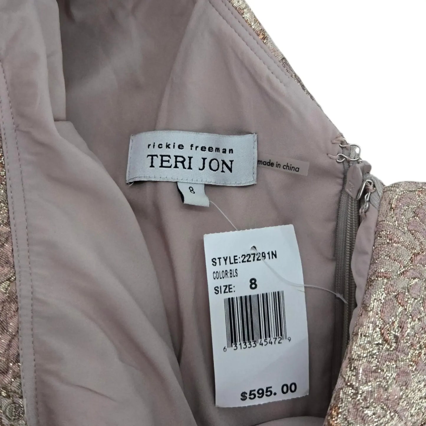 Dress Casual Midi By Clothes Mentor In Beige, Size: 8
