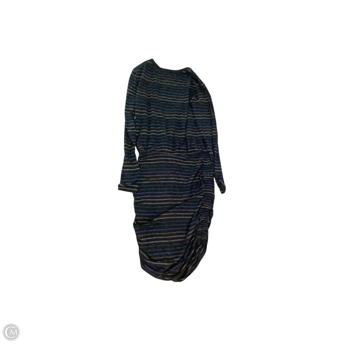 Dress Casual Midi By White House Black Market In Striped Pattern, Size: S