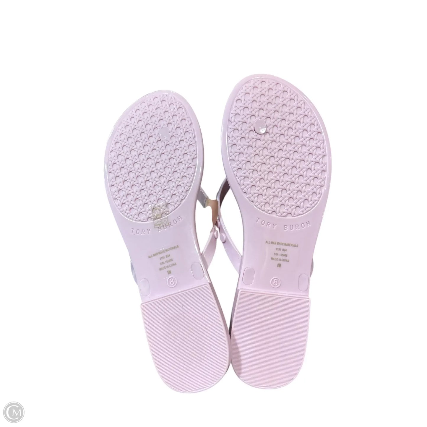 Sandals Designer By Tory Burch In Pink, Size: 8