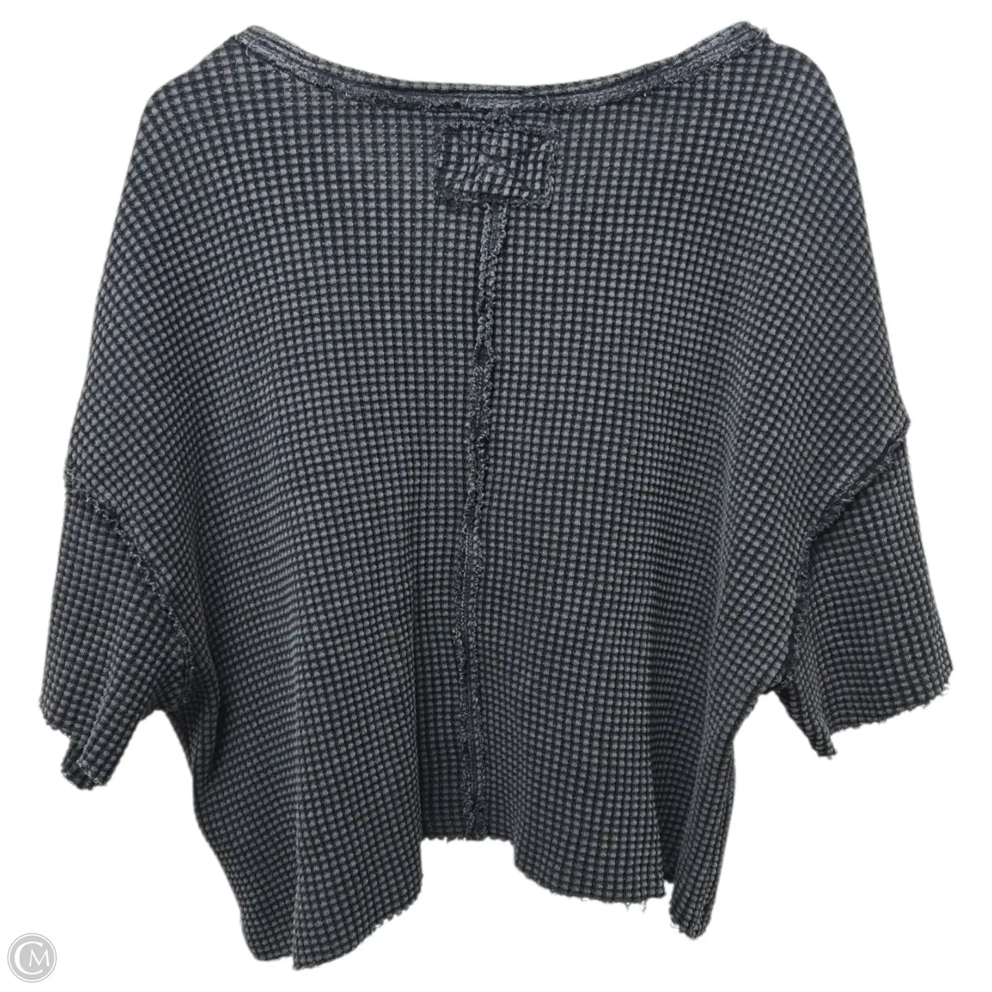 Top Short Sleeve Basic By Pilcro In Grey, Size: M