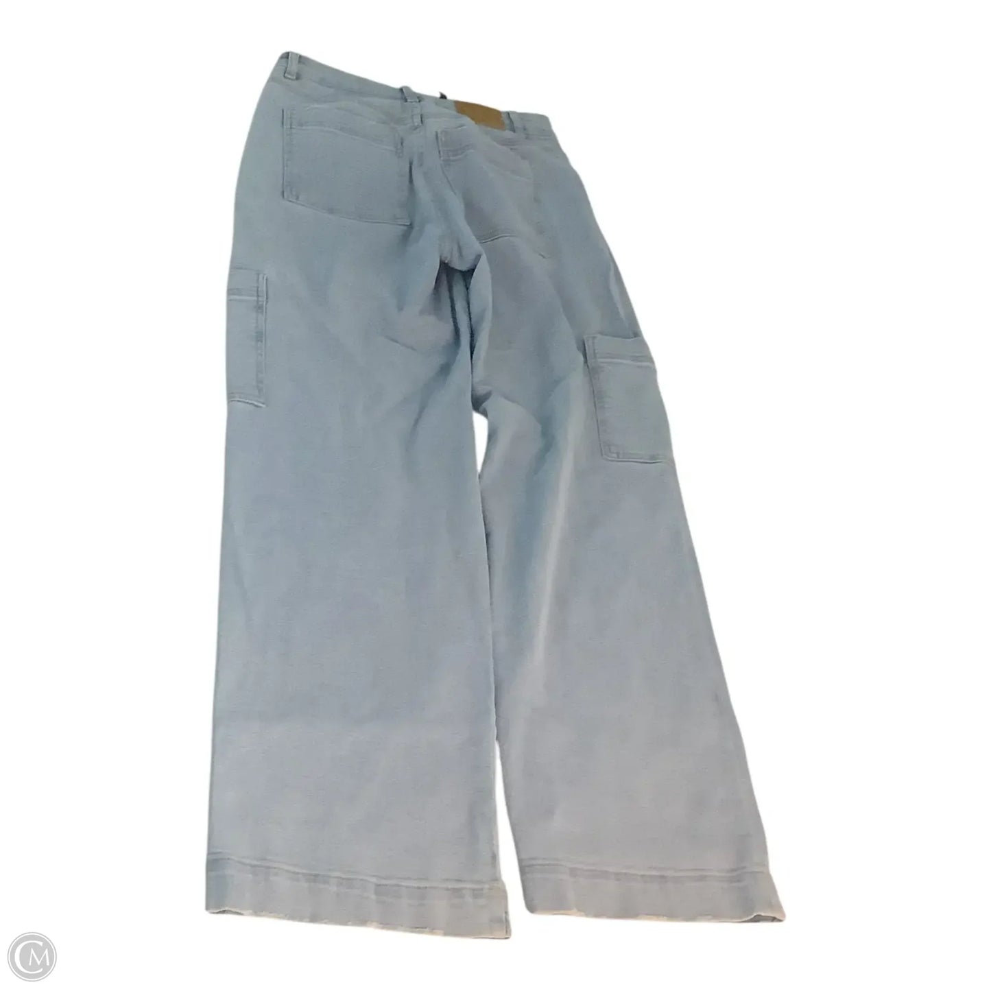 Jeans Wide Leg By Clothes Mentor In Blue Denim, Size: 4