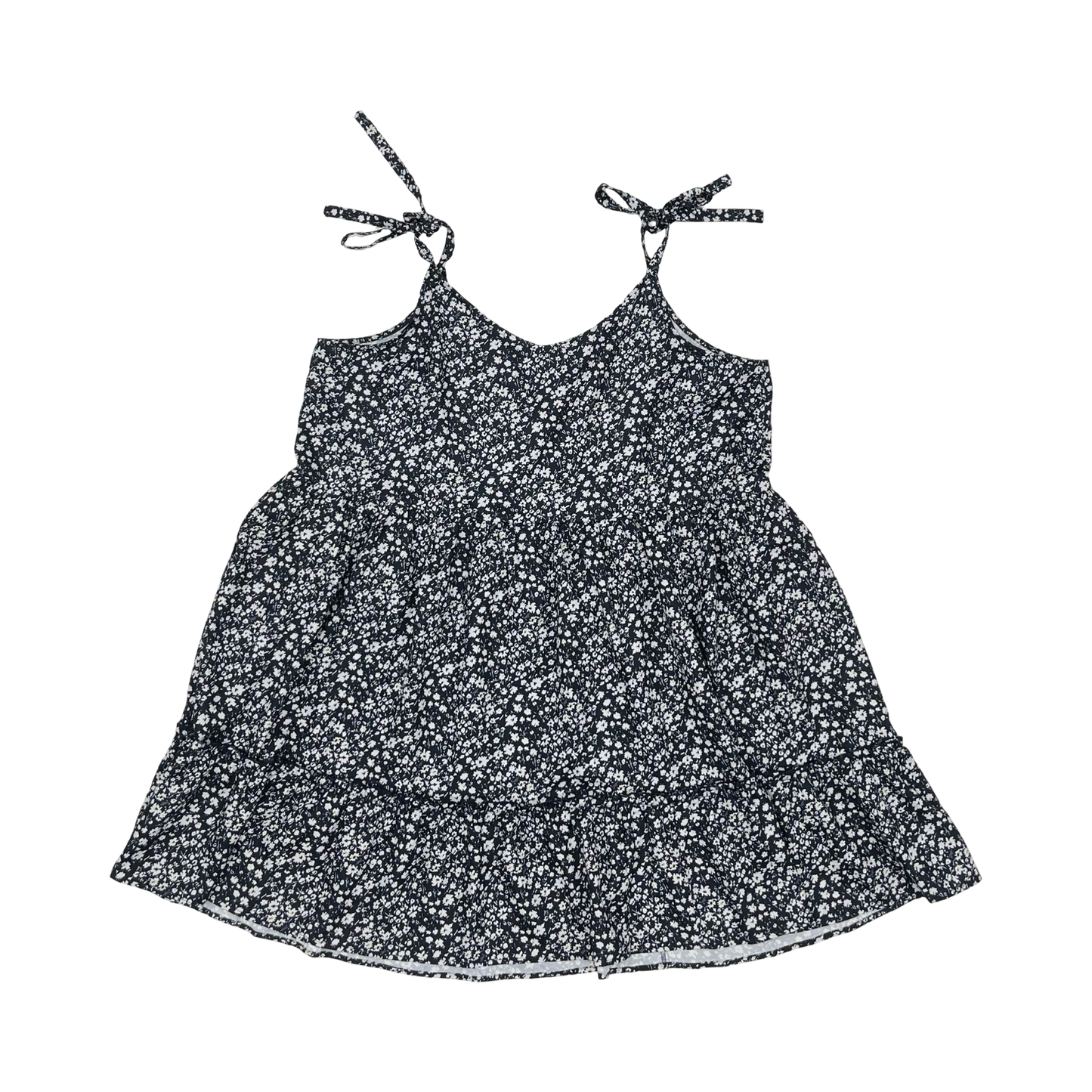 Dress Casual Short By Chicsoul In Floral Print, Size:1X