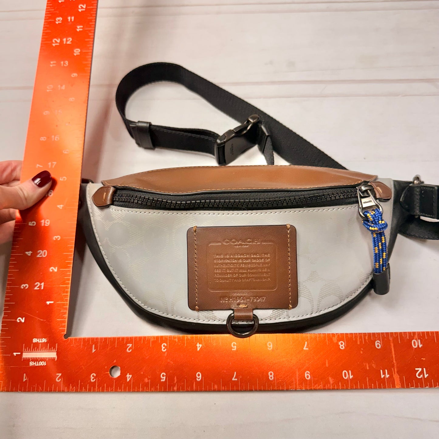 Belt Bag Designer By Coach, Size: Small