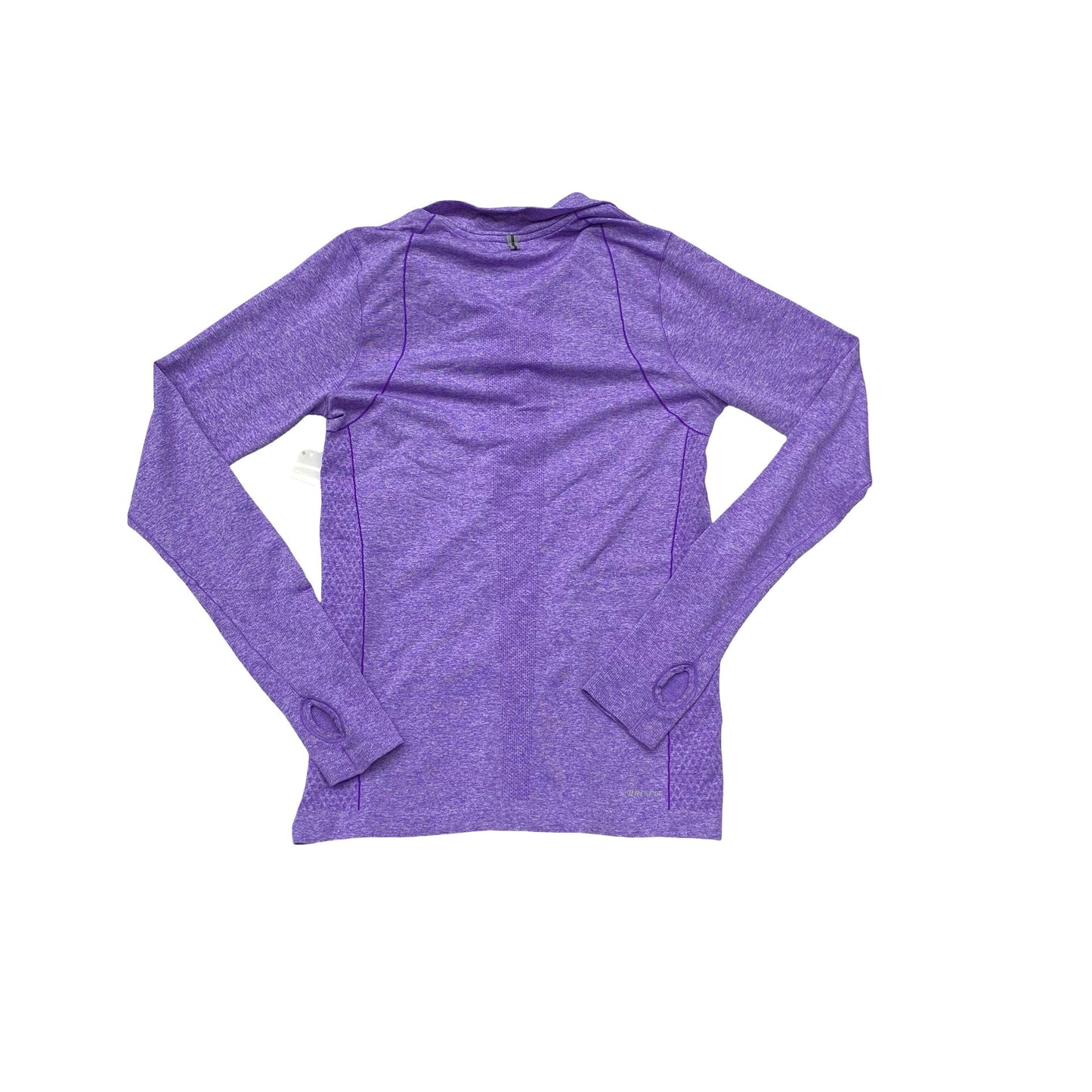 Athletic Top Ls Collar By Nike In Purple, Size:M