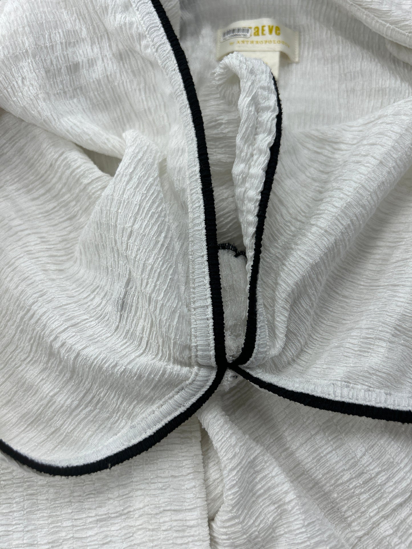 Top Long Sleeve By Maeve In White, Size: L