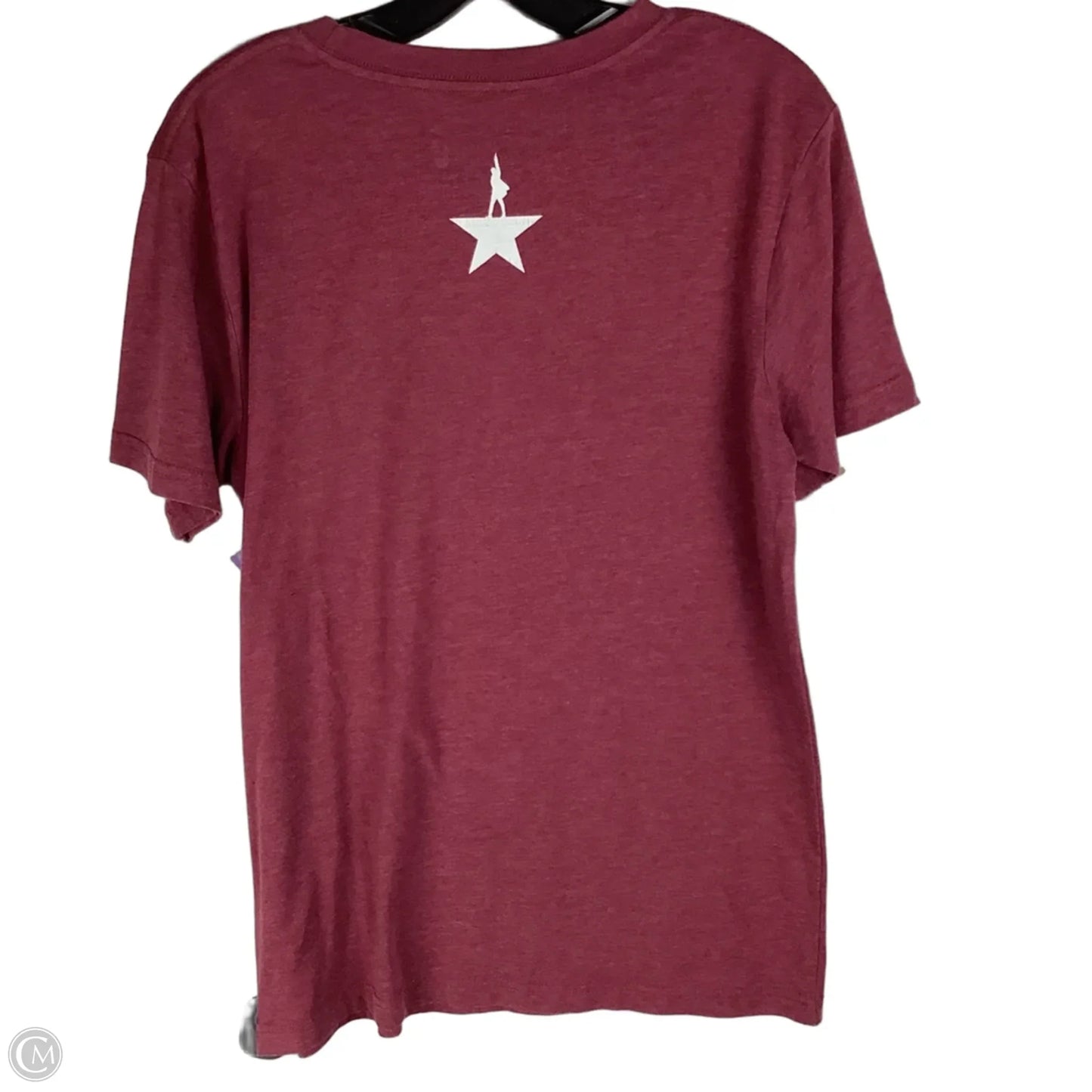 Top Short Sleeve By Cme In Red, Size: M
