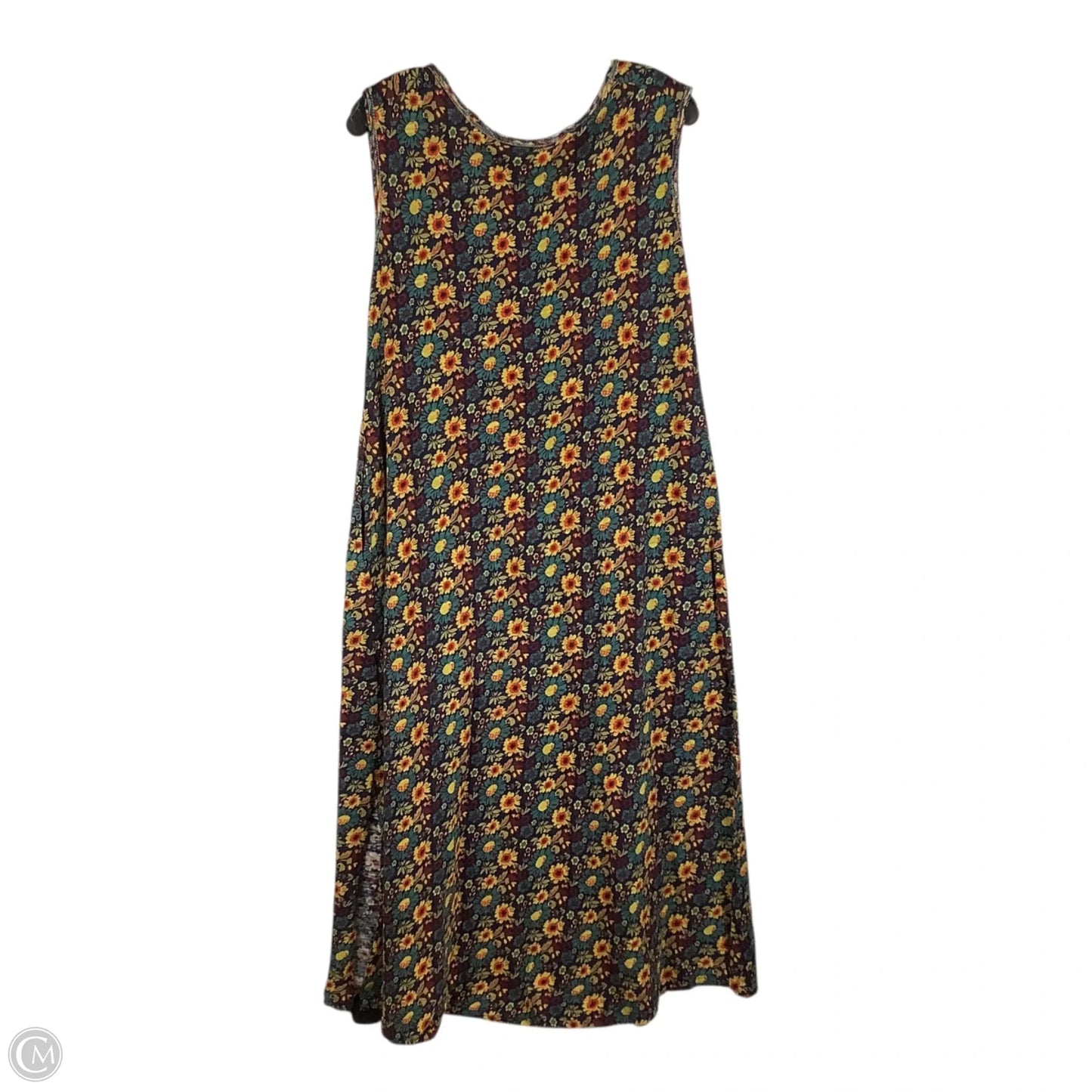 Dress Casual Maxi By Natural Life In Floral Print, Size: Xs/S (loose fit)