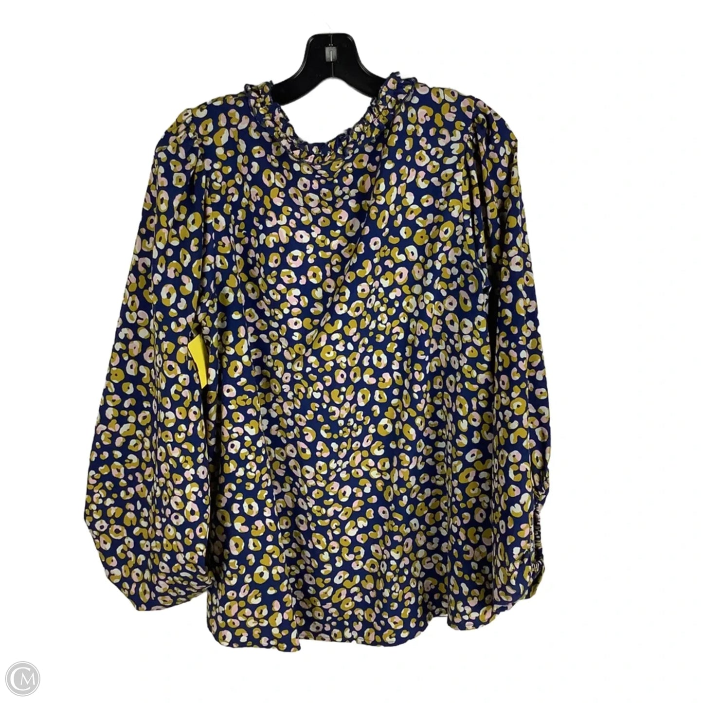 Top Long Sleeve By Jodifl In Animal Print, Size: M