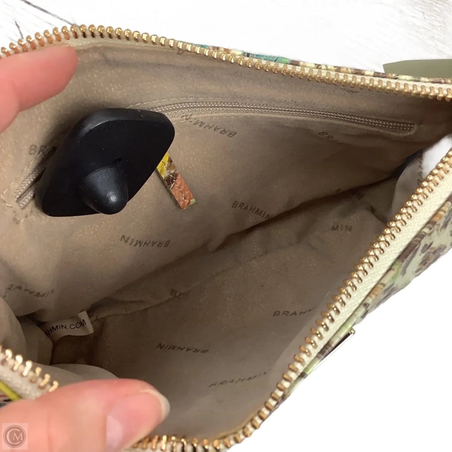 Wristlet Designer By Brahmin, Size: Large