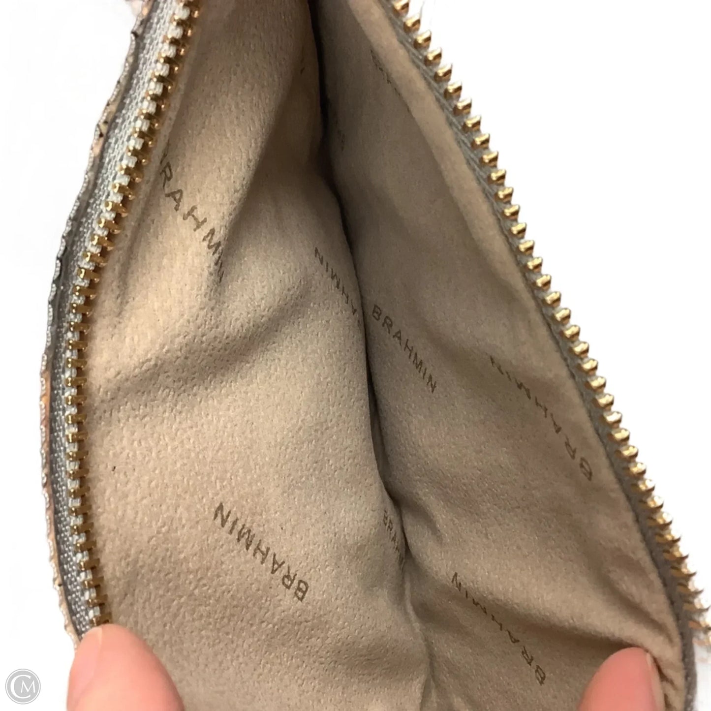 Wristlet Designer By Brahmin, Size: Large