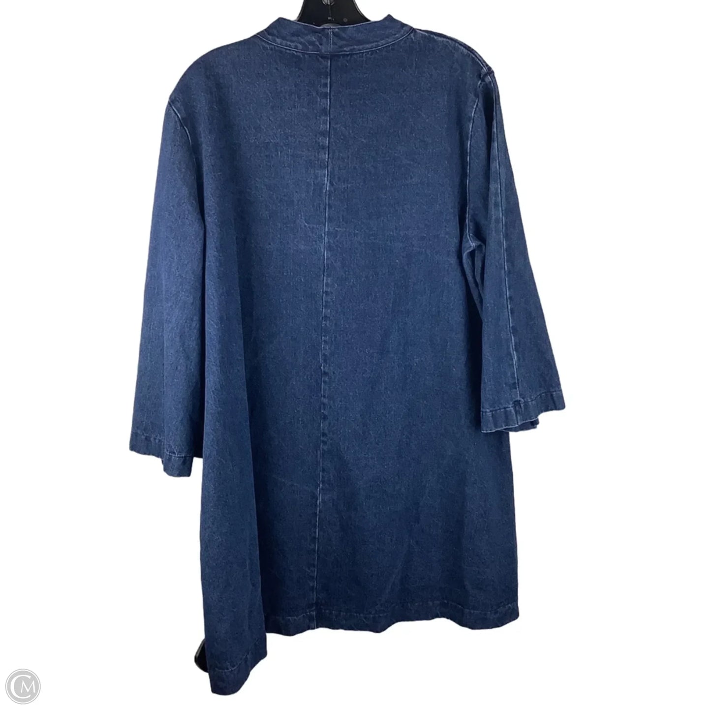 Dress Casual Short By Pomander Place In Blue Denim, Size: Xl