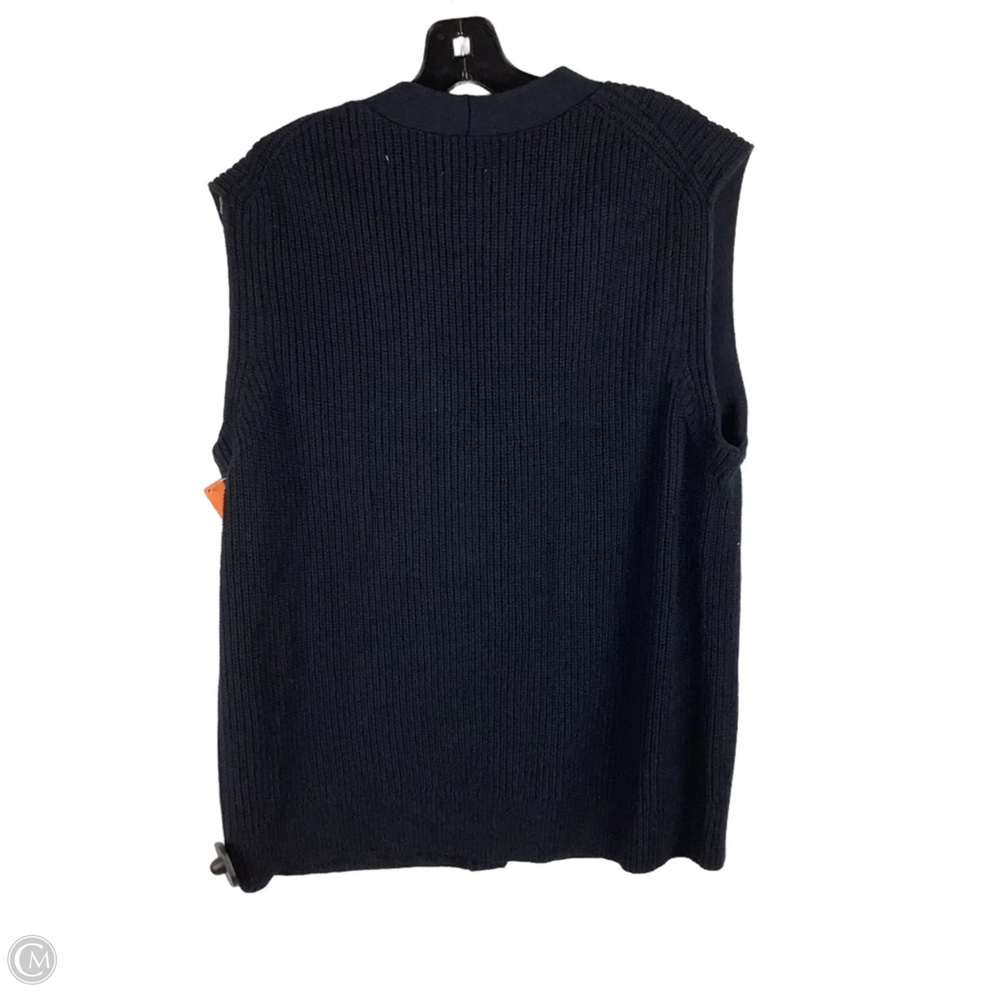 Vest Sweater By H&m In Navy, Size: L
